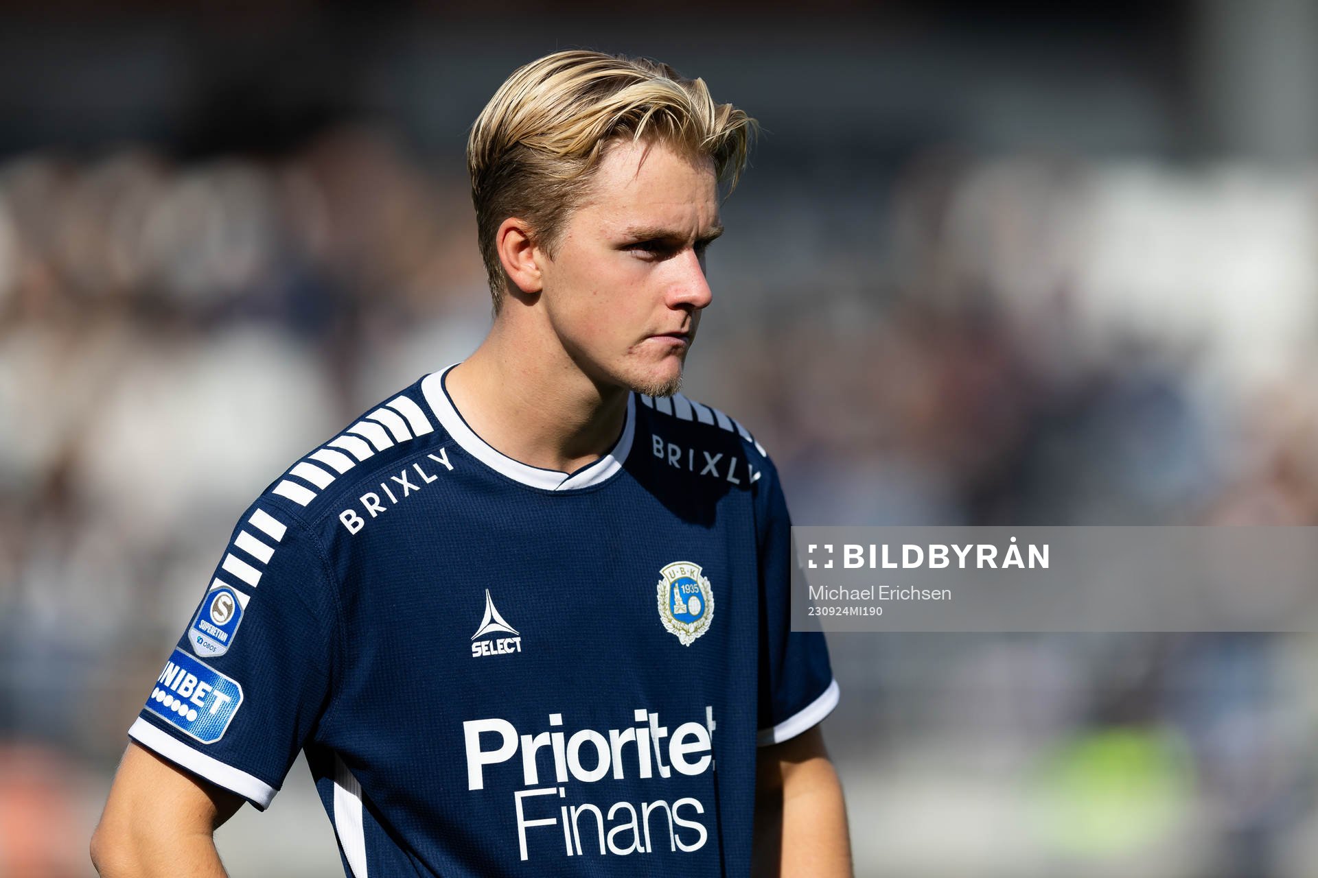 Utsiktens Sebastian Lagerlund på line up innan