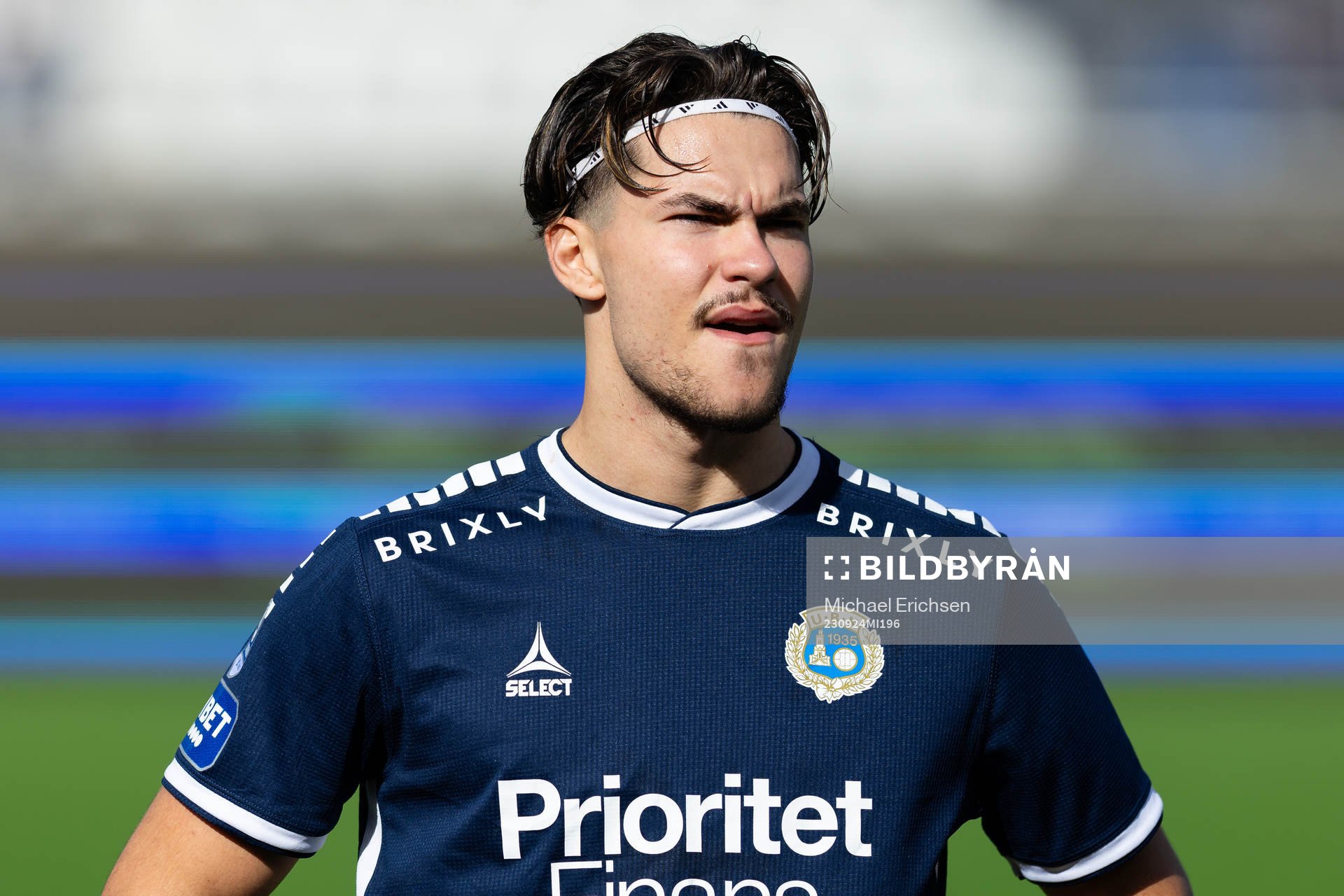 Utsiktens William Milovanovic på line up innan
