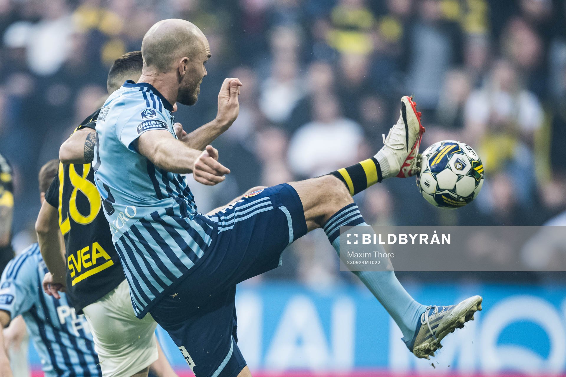 AIKs Ioannis Pittas och Djurgårdens Marcus Danielson