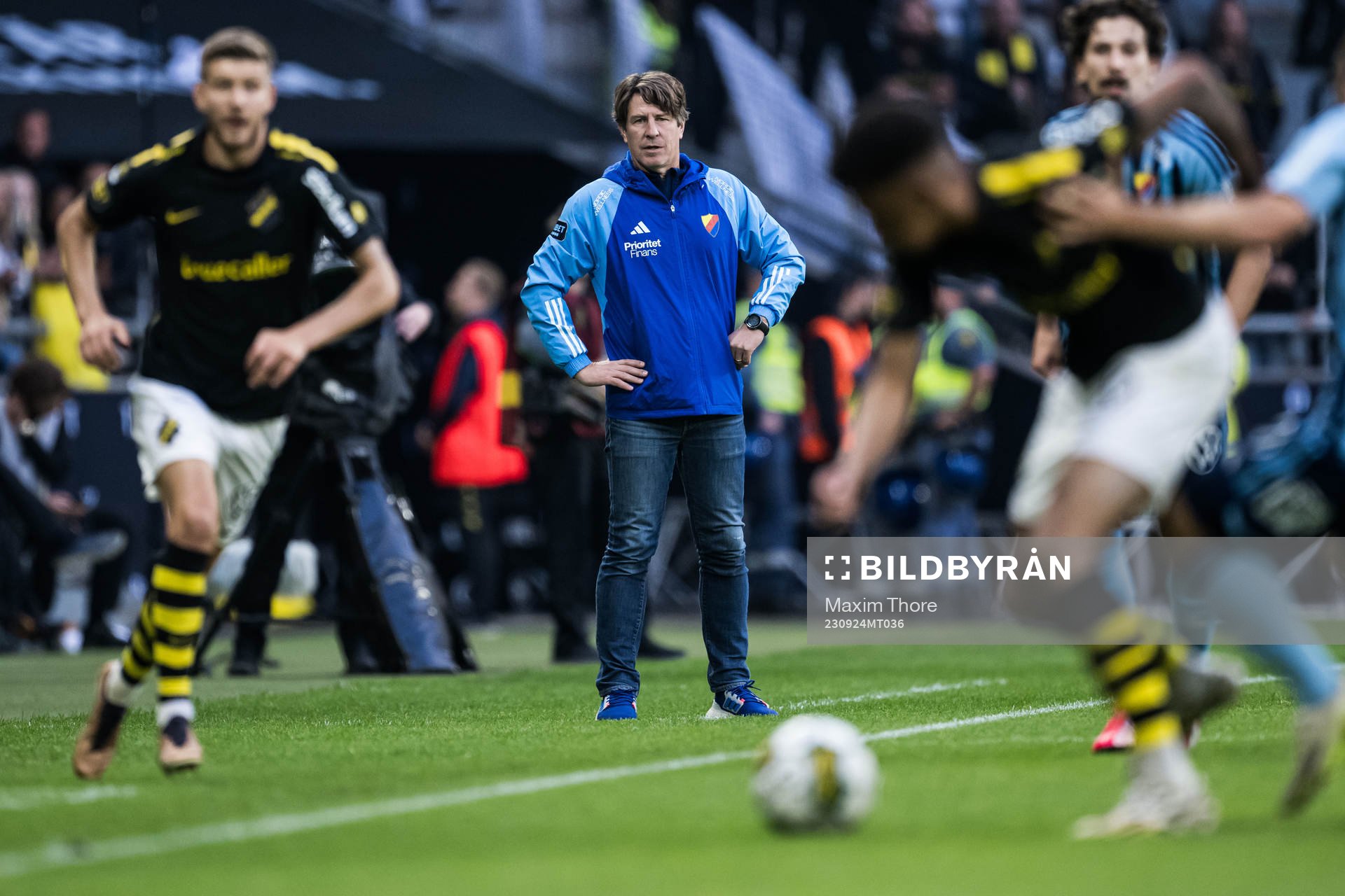 Djurgårdens tränare Thomas Lagerlöf