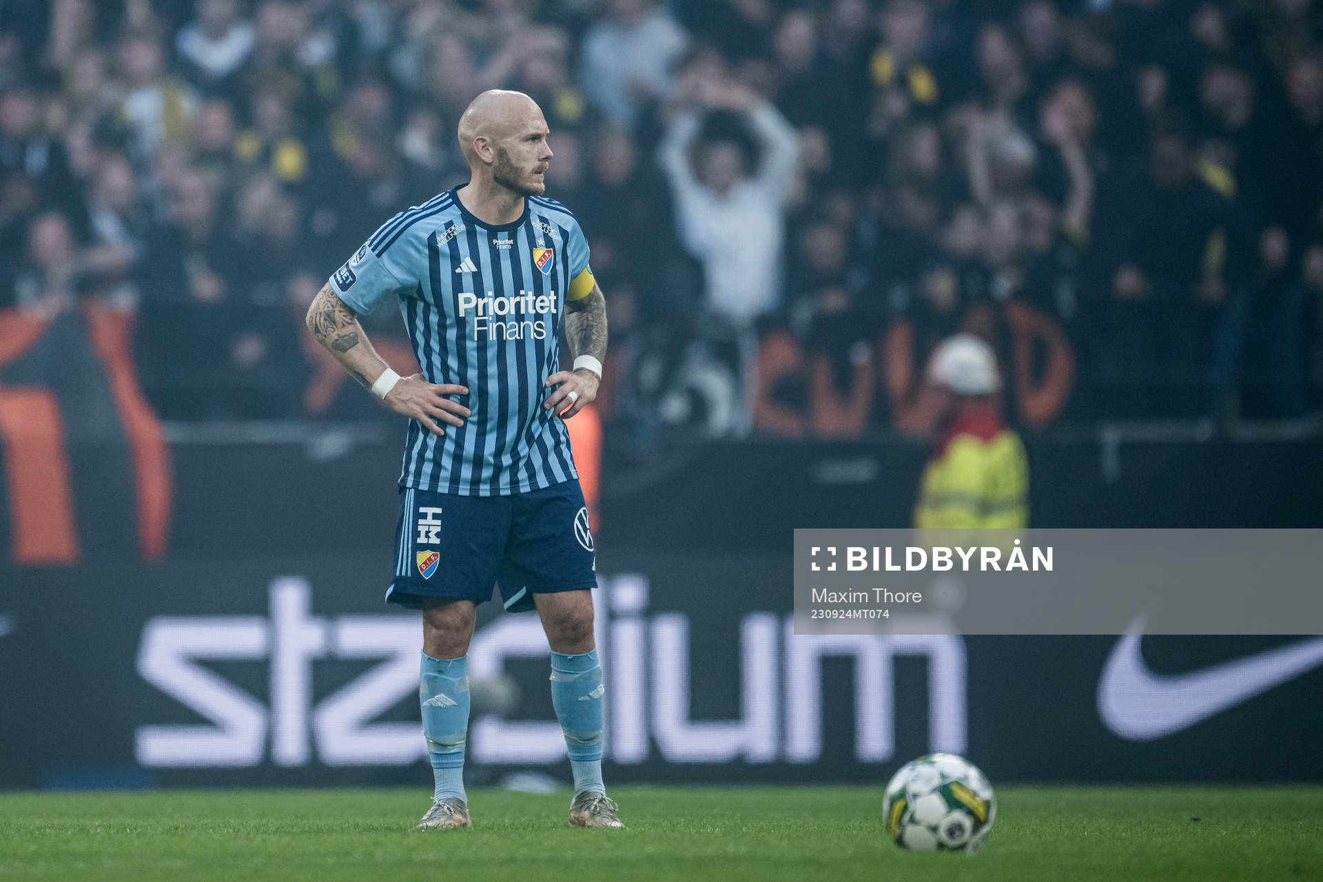 Djurgårdens Magnus Eriksson deppar