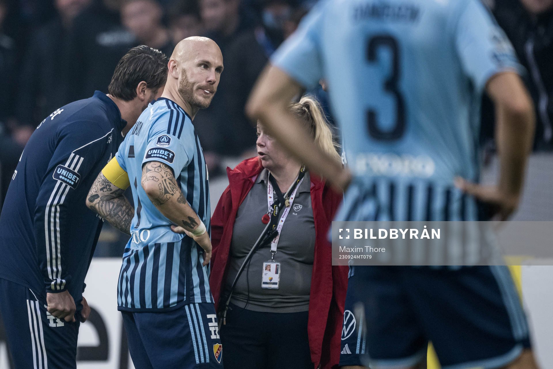 Djurgårdens Magnus Eriksson deppar
