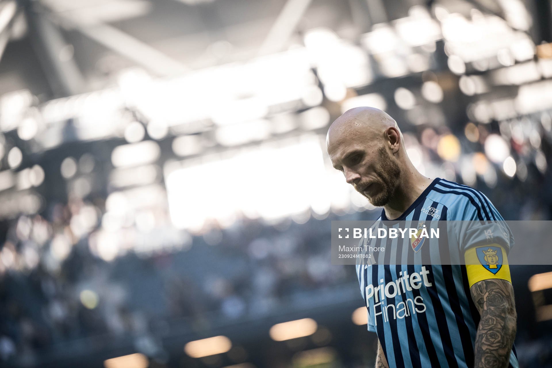 Djurgårdens Magnus Eriksson deppar