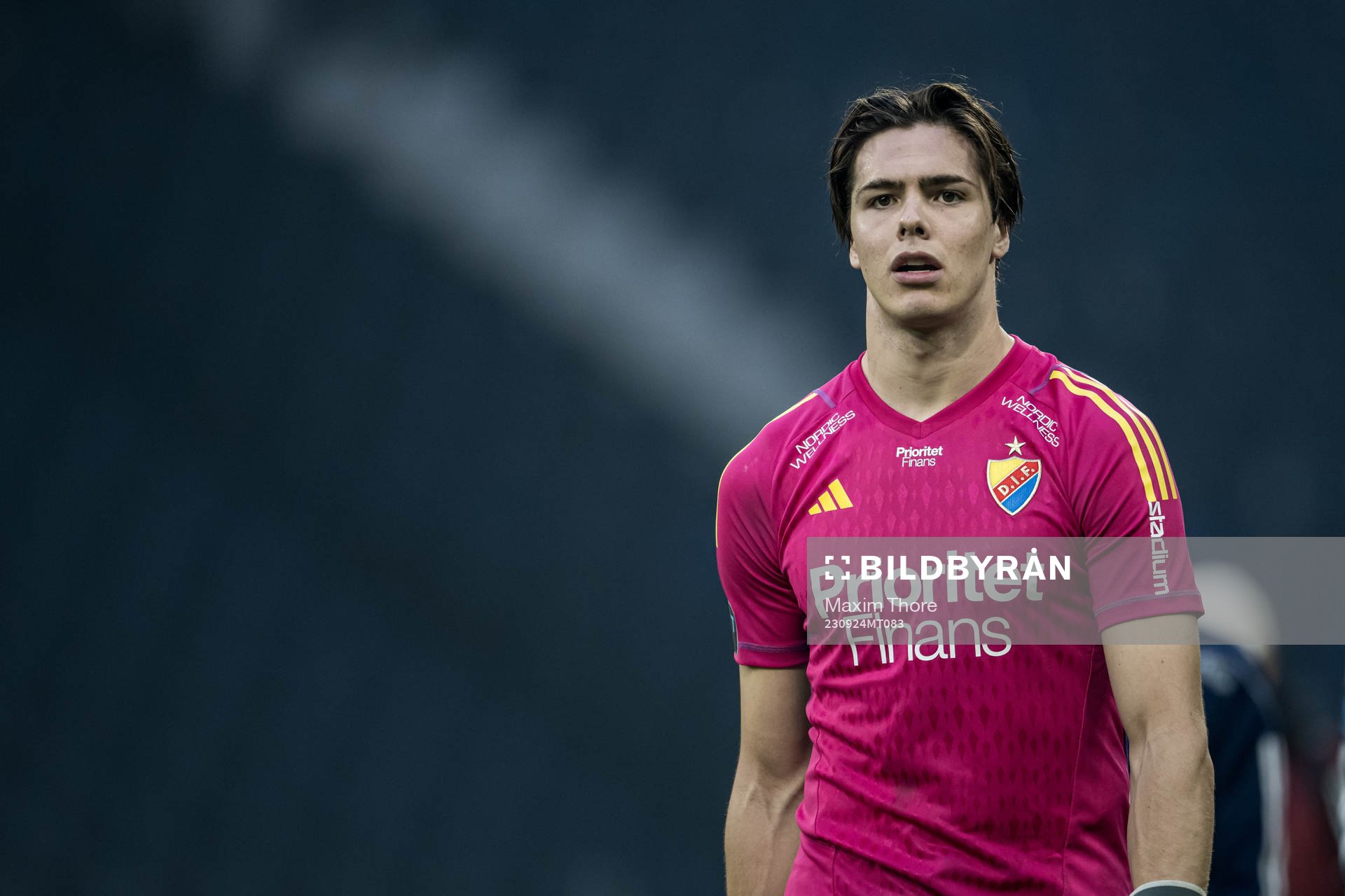 Djurgårdens målvakt Jacob Widell Zetterström deppar