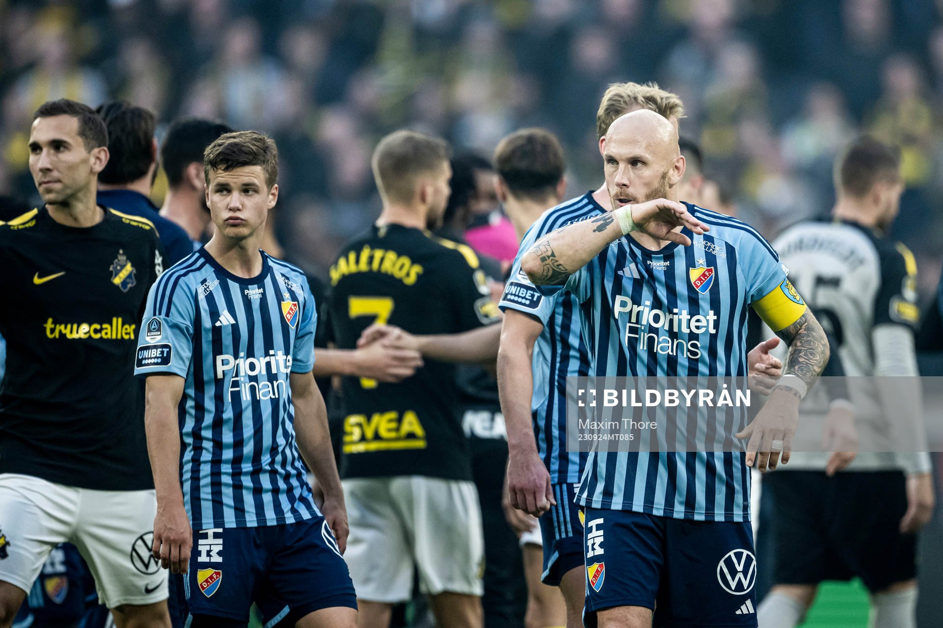 Djurgårdens Magnus Eriksson deppar