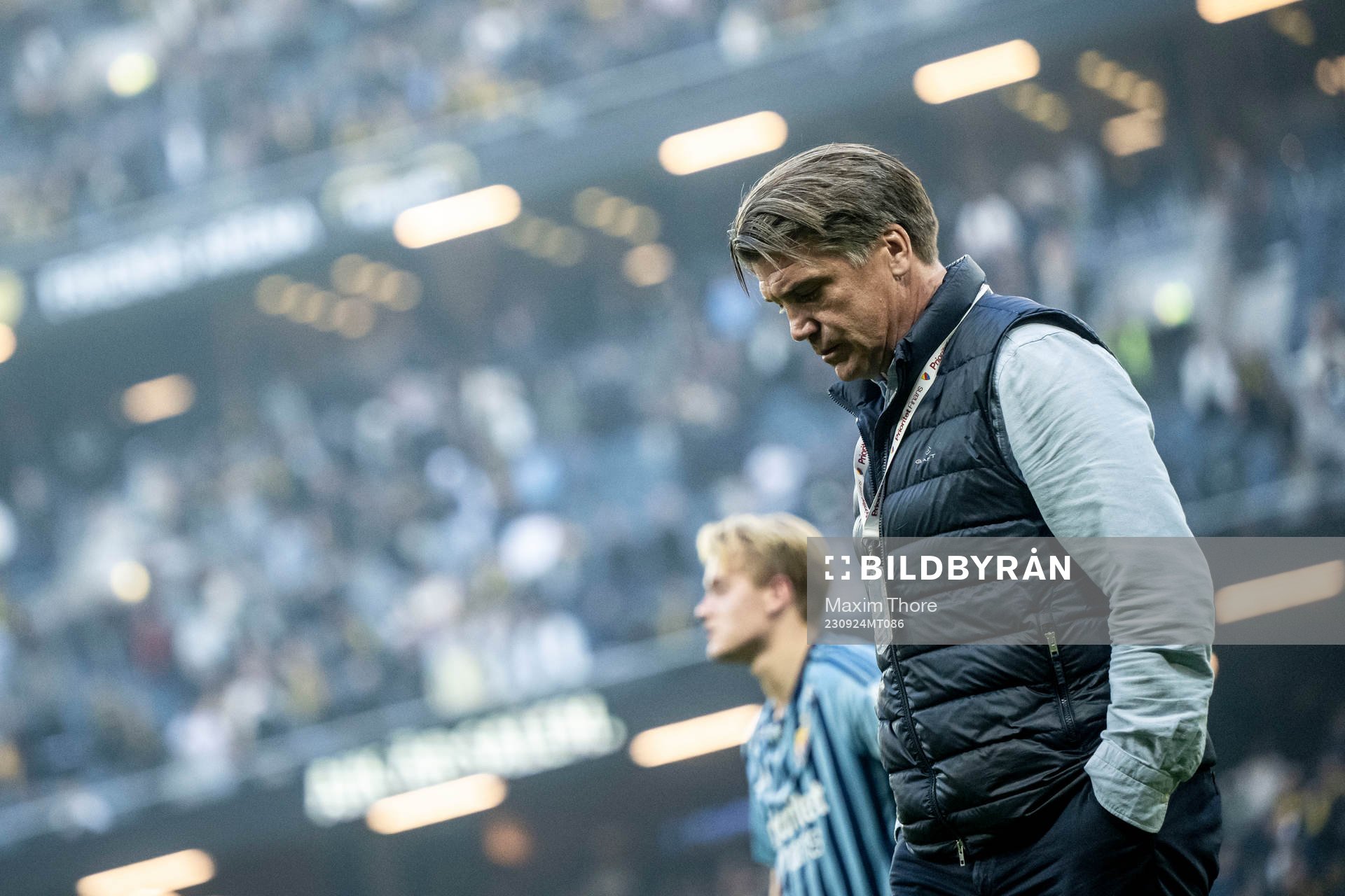 Djurgårdens sportchef Bosse Andersson deppar
