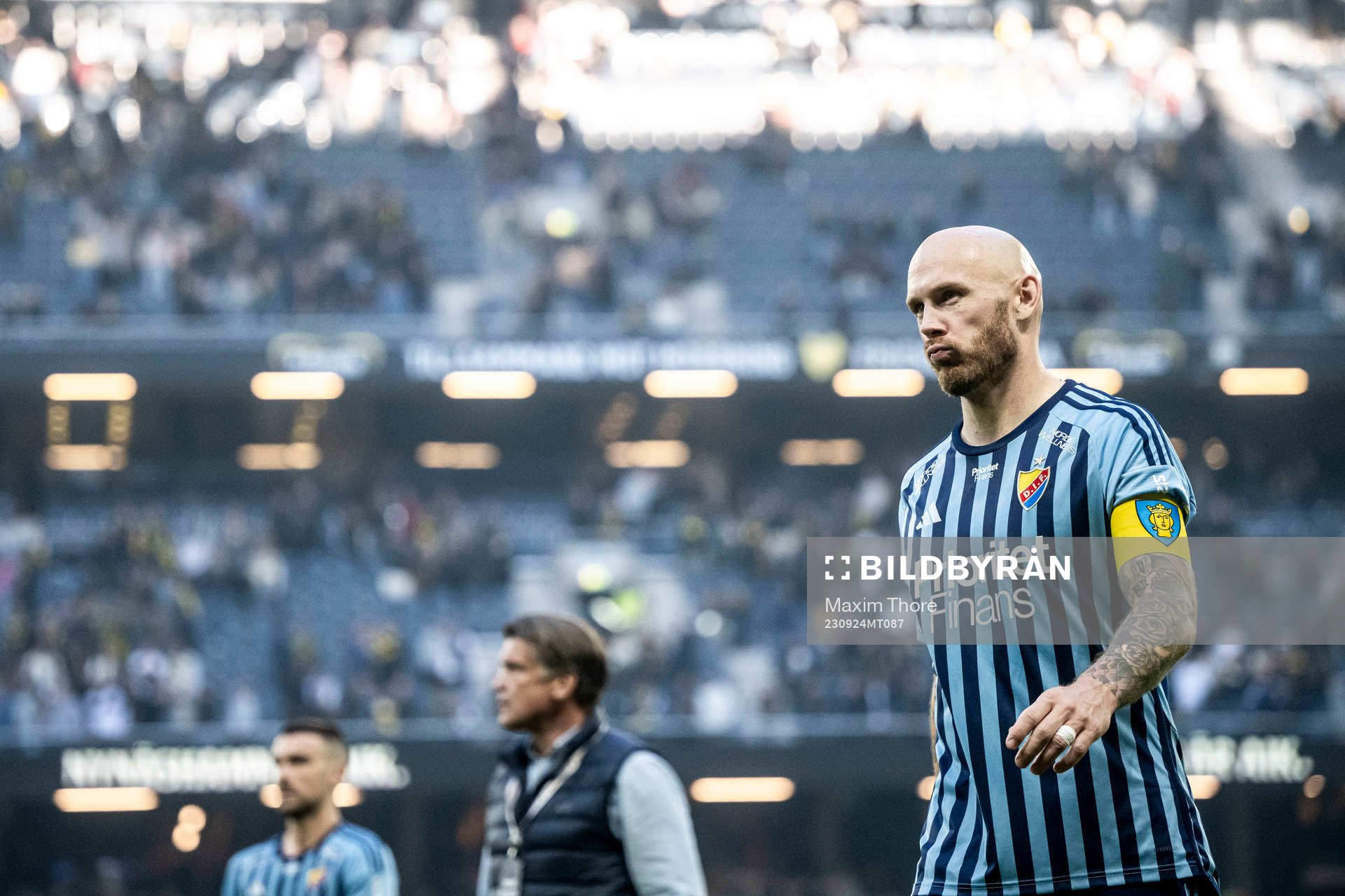 Djurgårdens Magnus Eriksson deppar