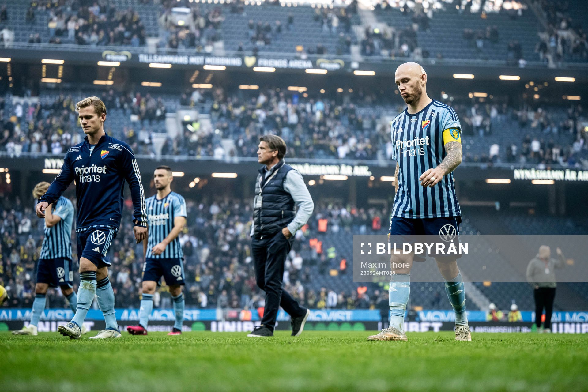 Djurgårdens Magnus Eriksson deppar