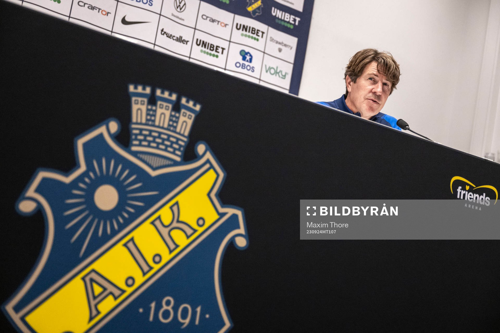 Djurgårdens tränare Thomas Lagerlöf