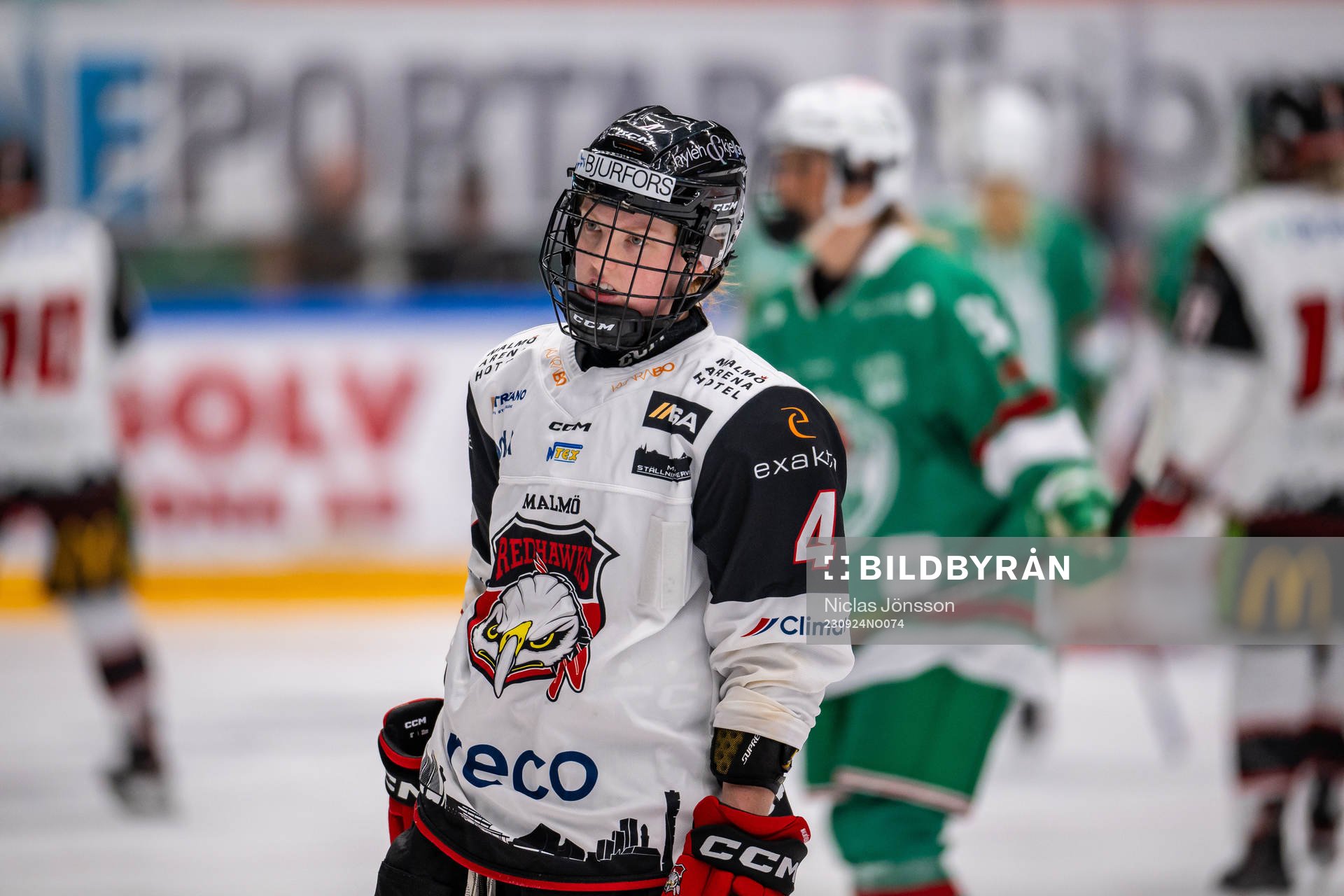 Malmö Redhawks Siobhan Birch deppar