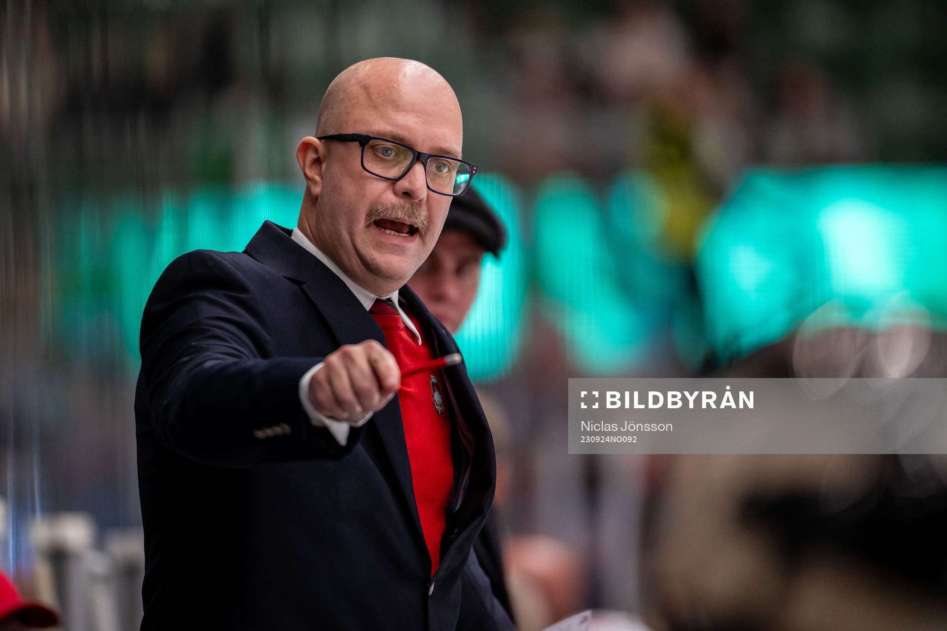 Malmö Redhawks tränare Henrik Palm