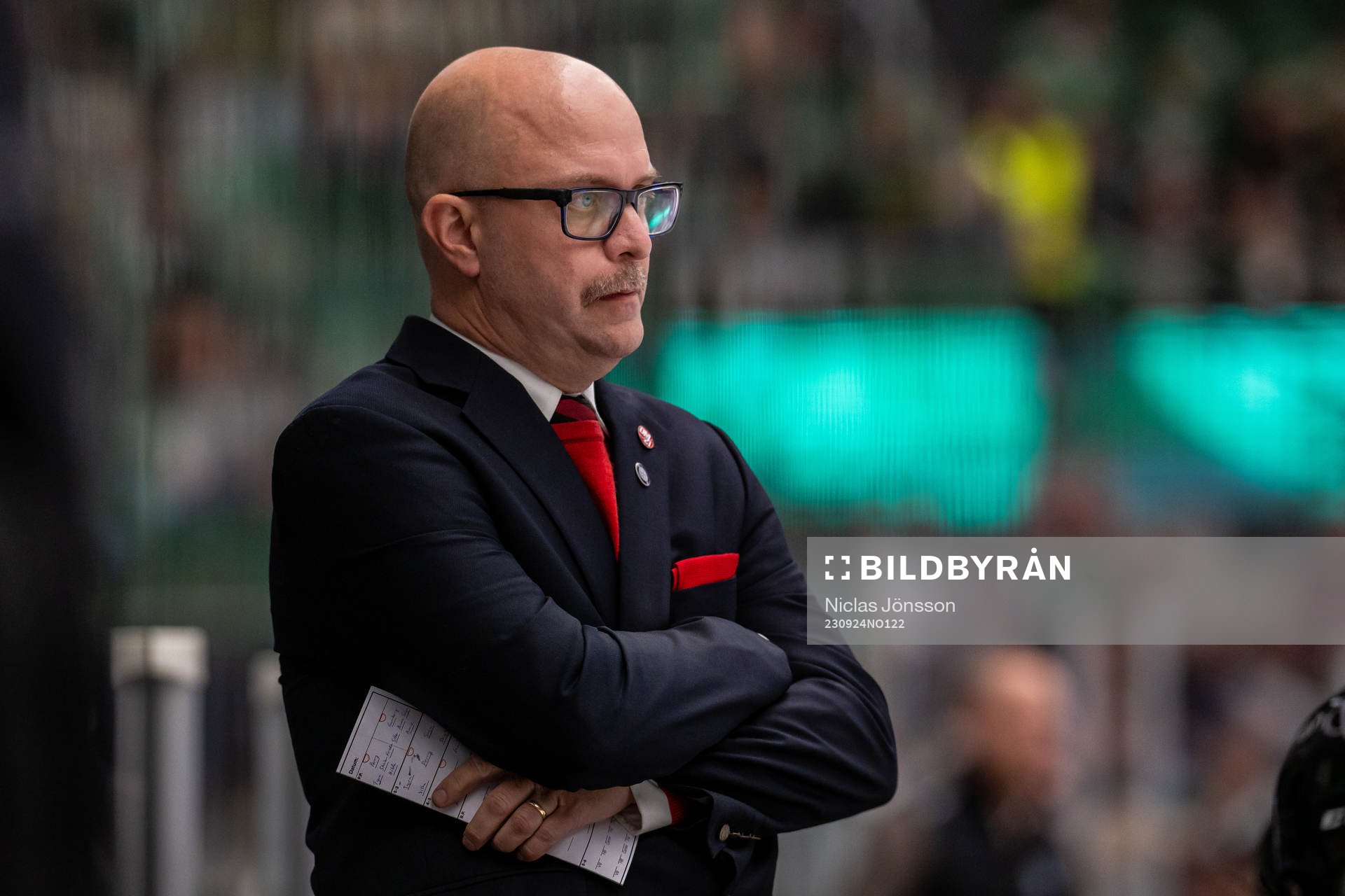 Malmö Redhawks tränare Henrik Palm