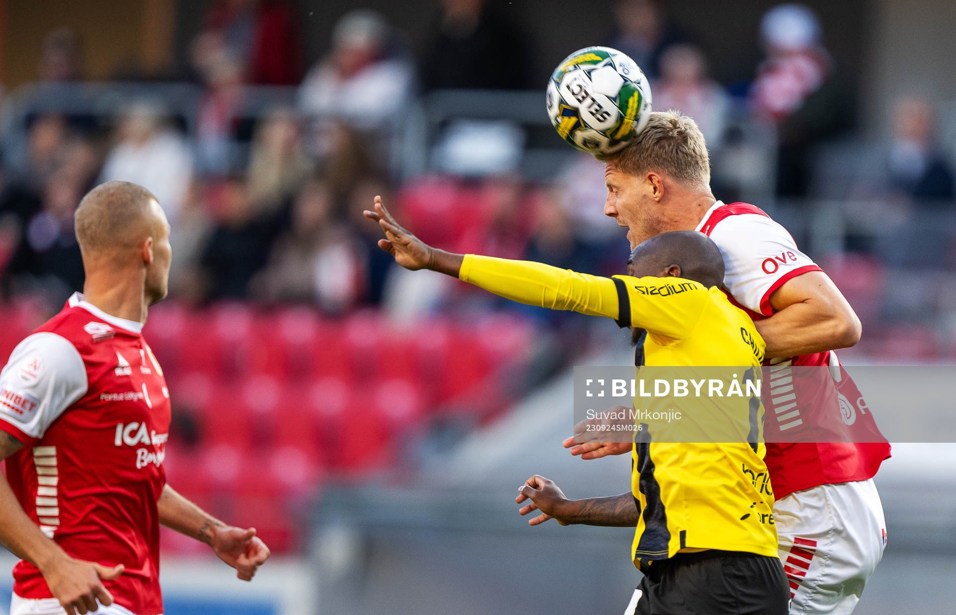 Häckens Edward Chilufya och Kalmars Lars Saetra