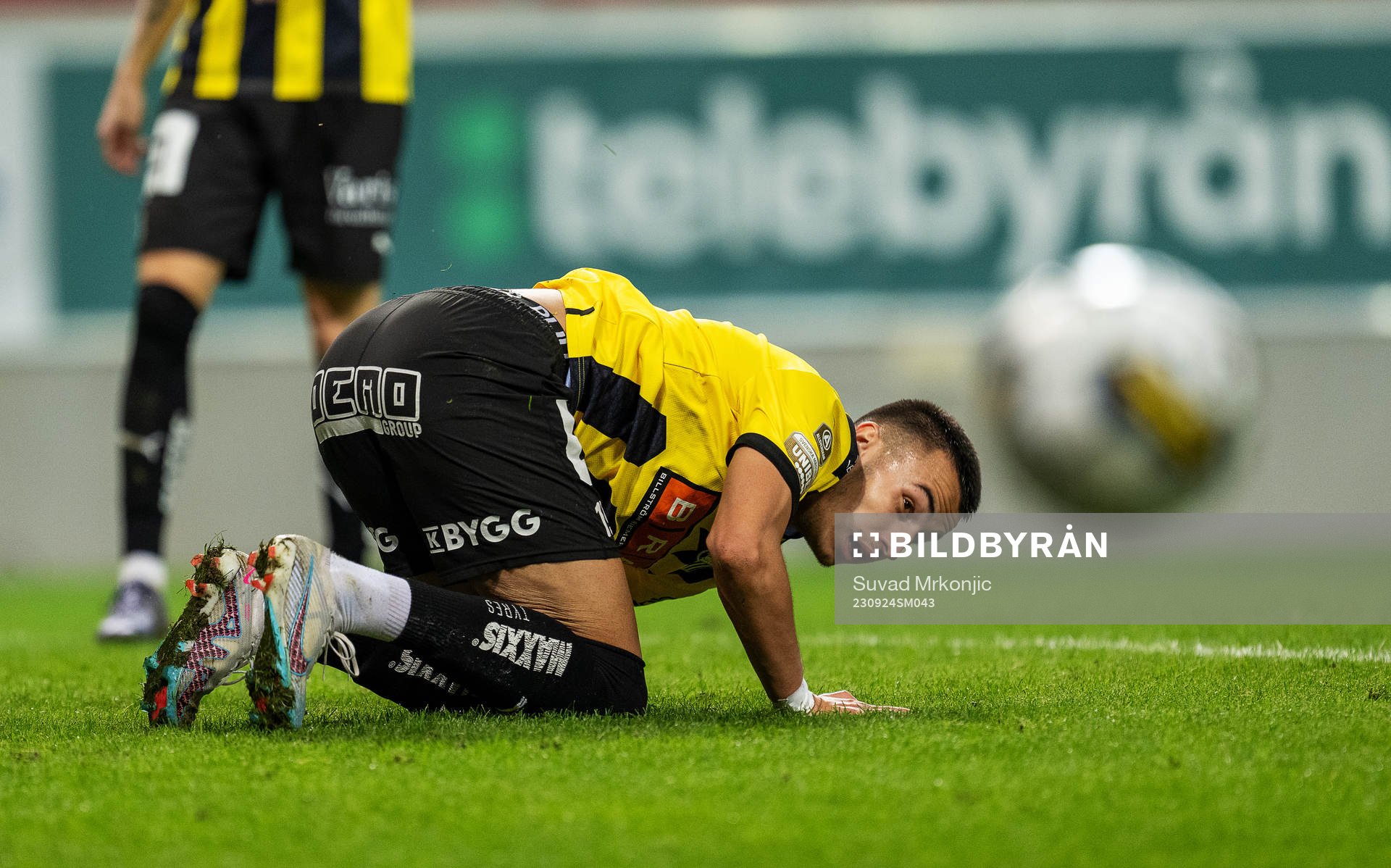 Häckens Srdjan Hrstic deppar