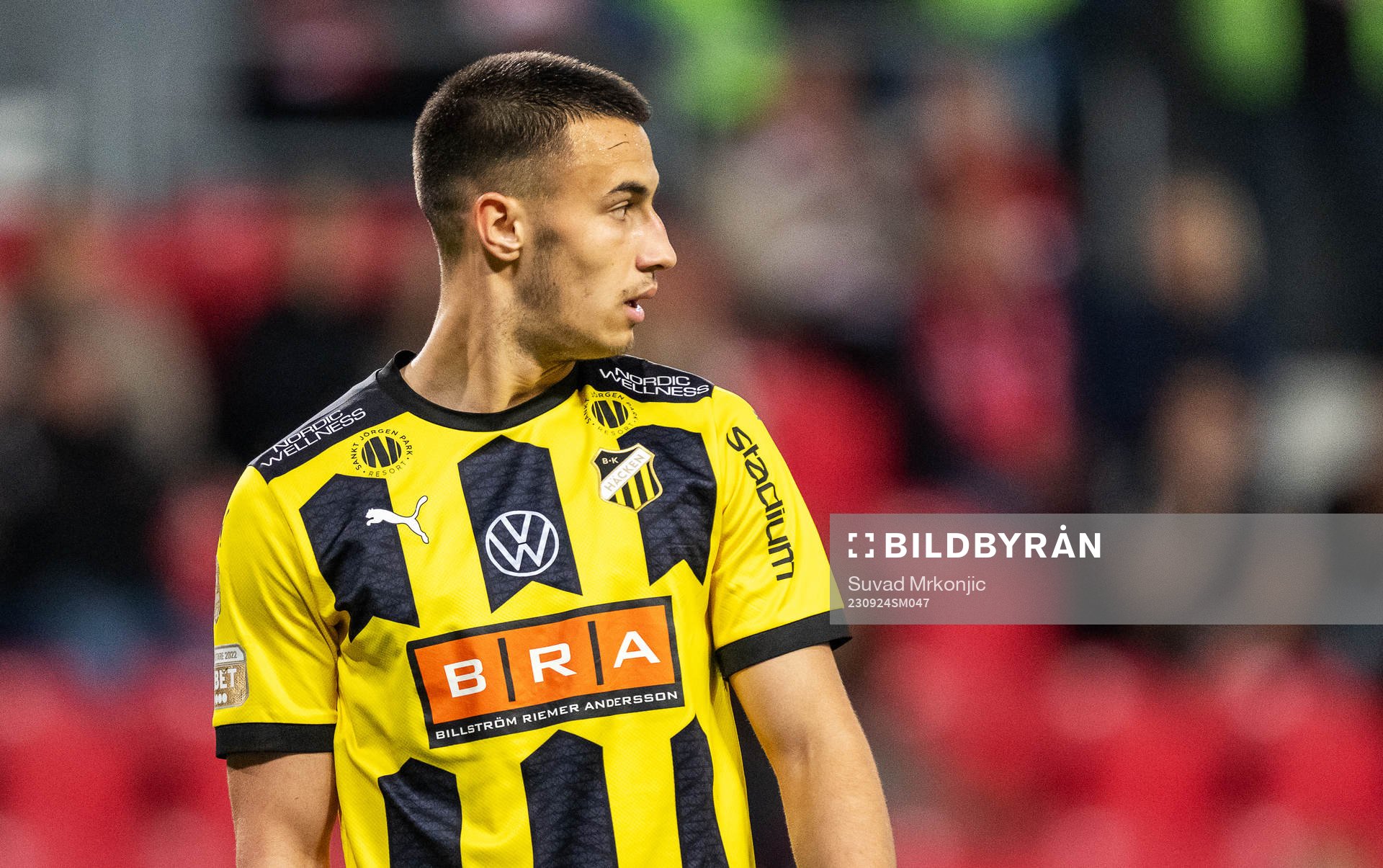 Häckens Srdjan Hrstic deppar