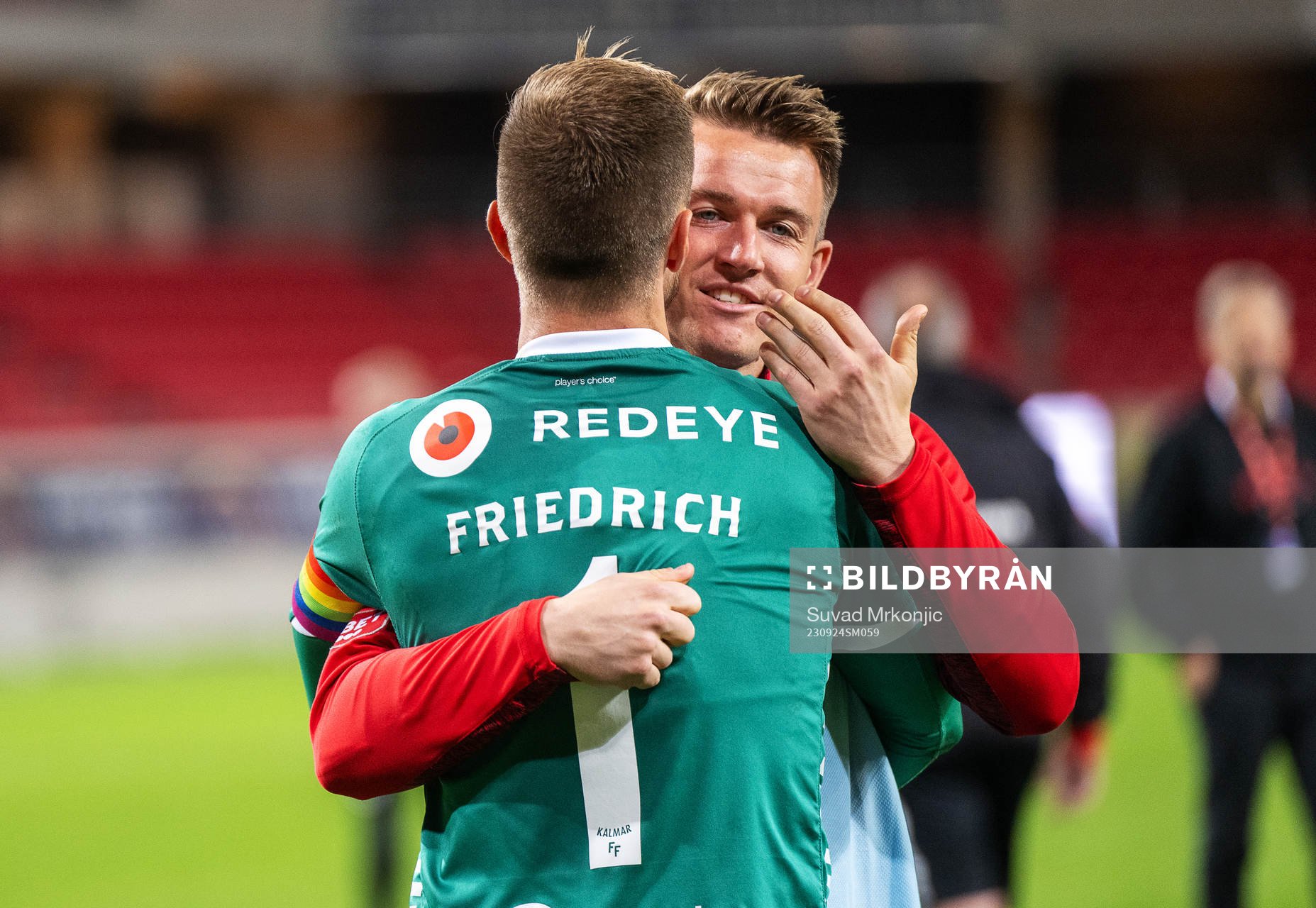 Kalmars målvakt Ricardo Friedrich och målvakt Jakob