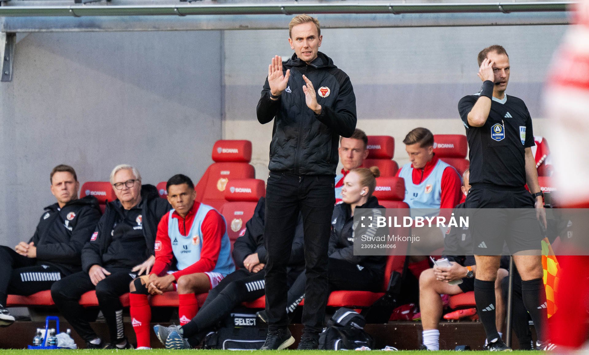 Kalmars tränare Henrik Jensen