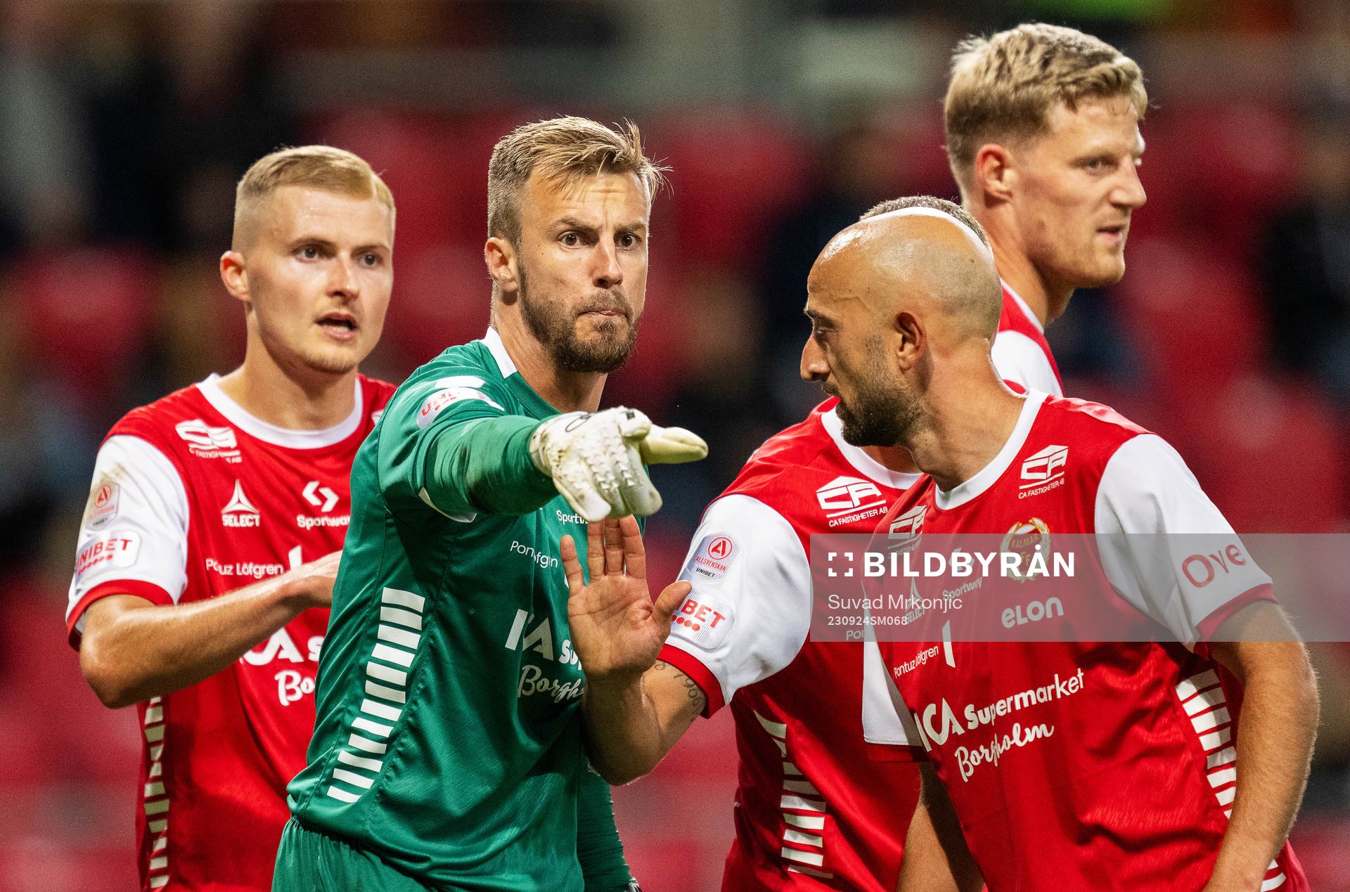 Kalmars målvakt Ricardo Friedrich