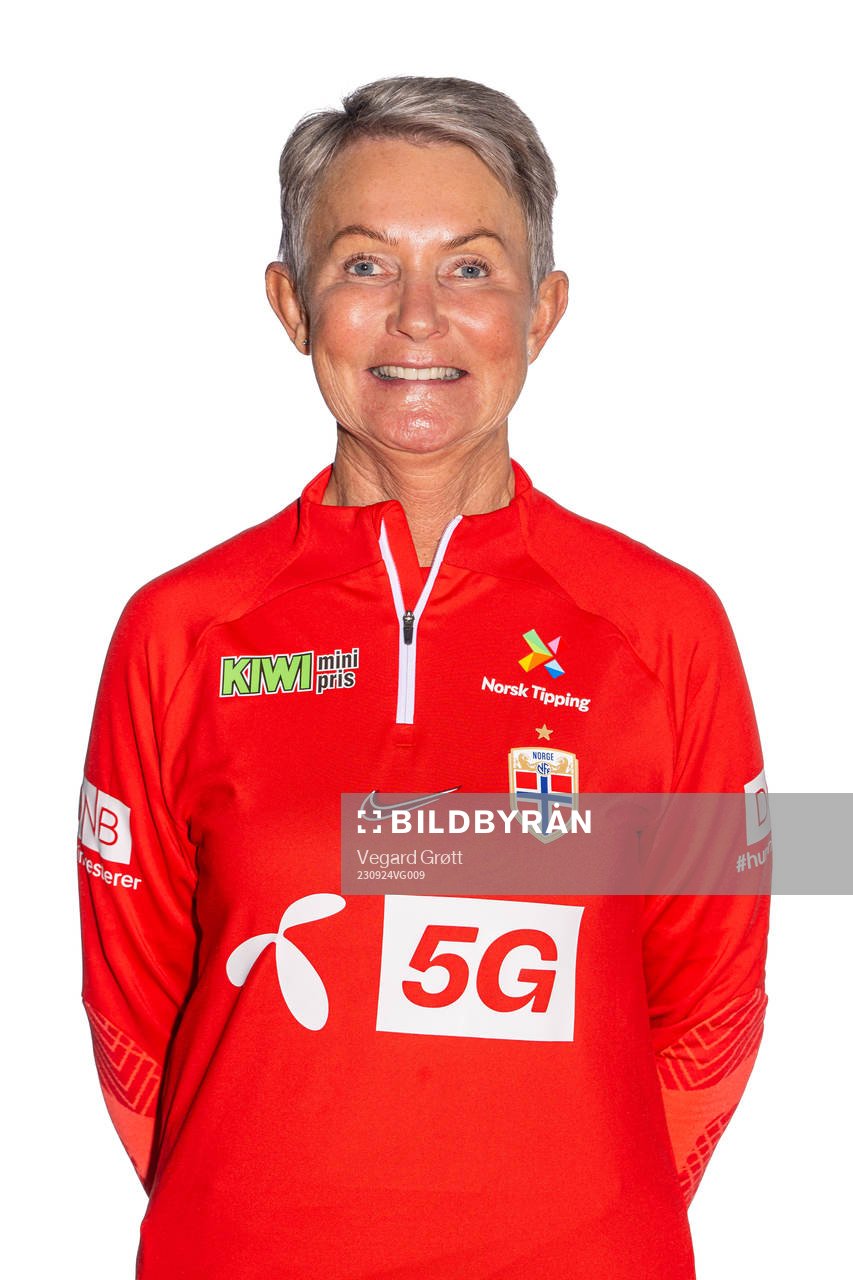 Heidi Holte Vig, kit manager of the Norwegian women’s