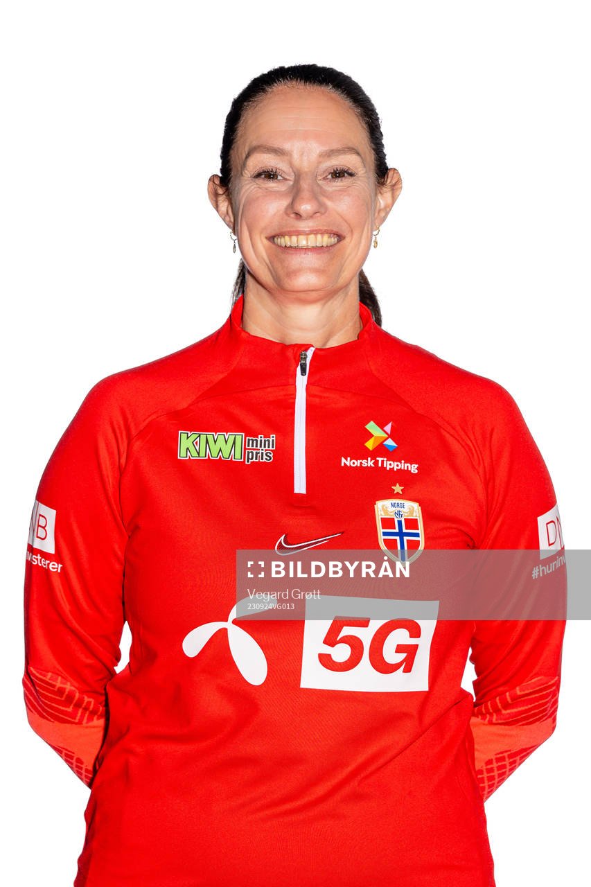 Margareta Endresen, physio of the Norwegian women’s