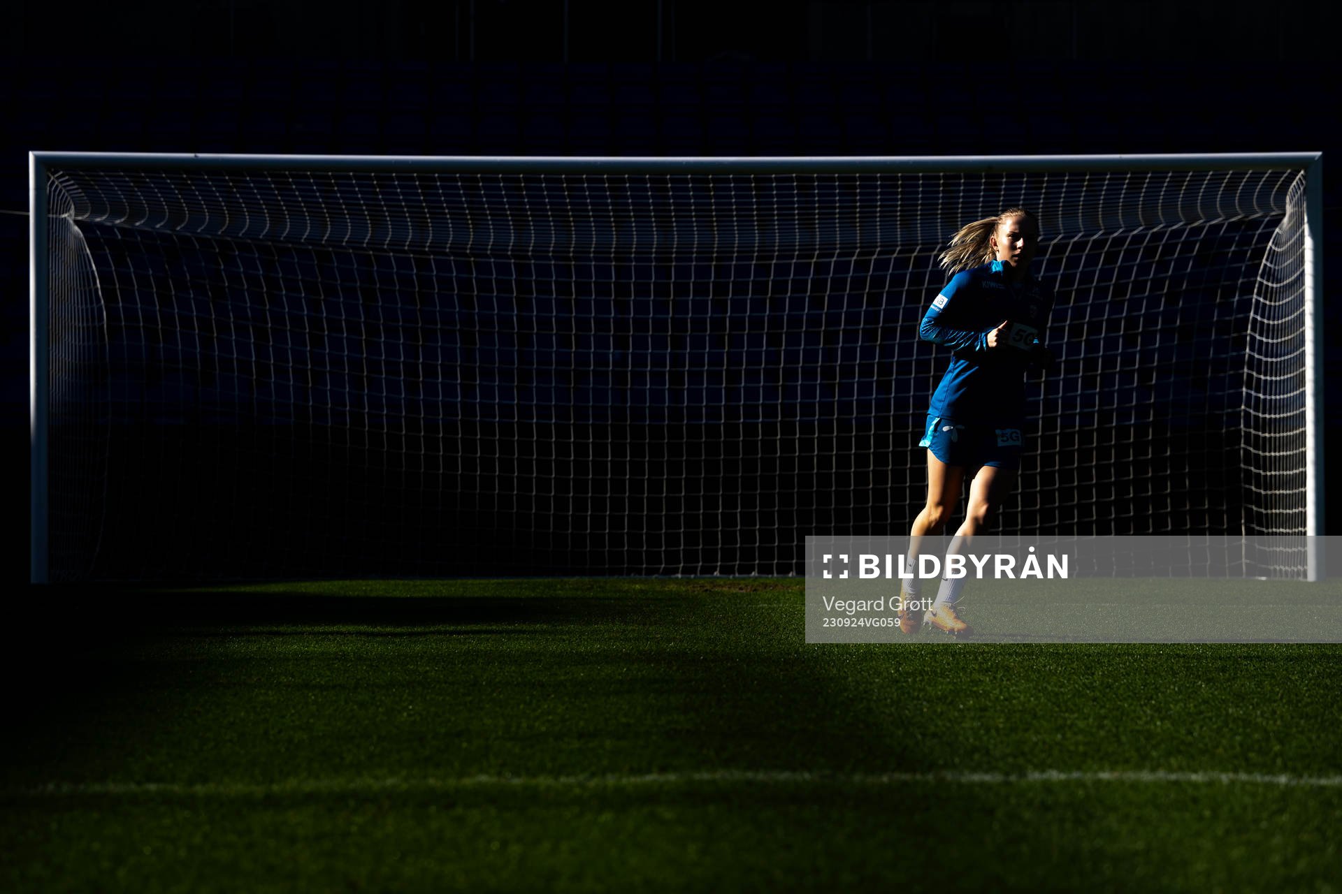 Thea Bjelde of the Norwegian women's national football team