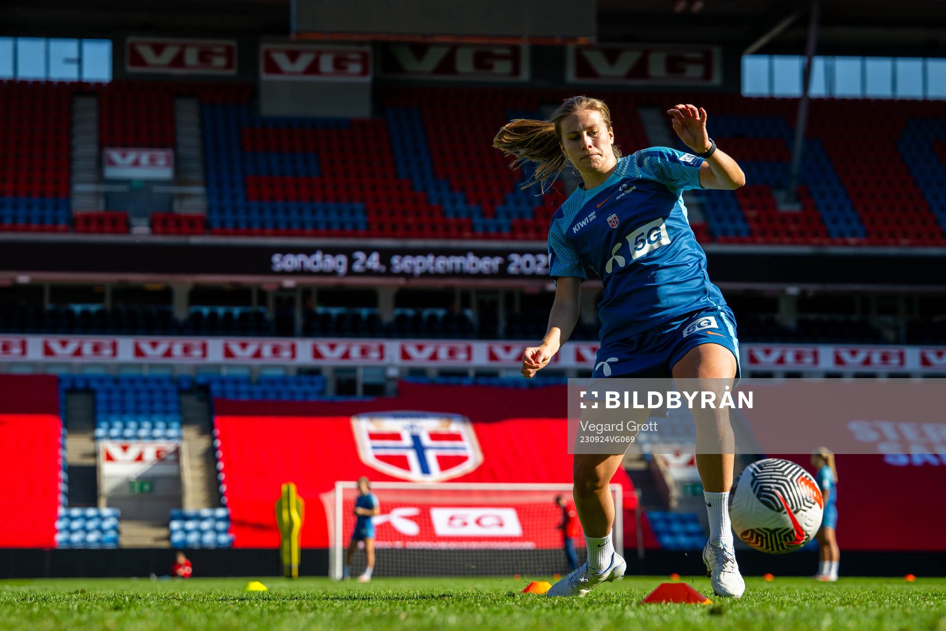 Cesilie Andreassen of the Norwegian women's national