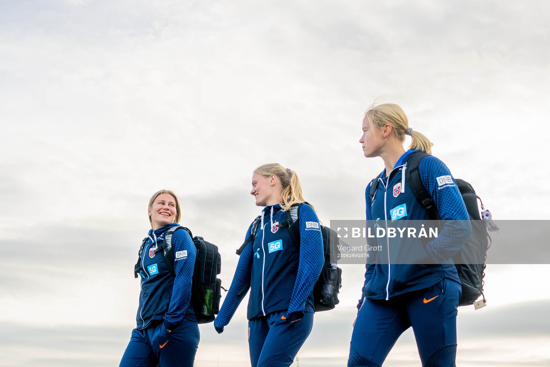 Cesilie Andreassen, Mathilde Harviken and Julie Blakstad of