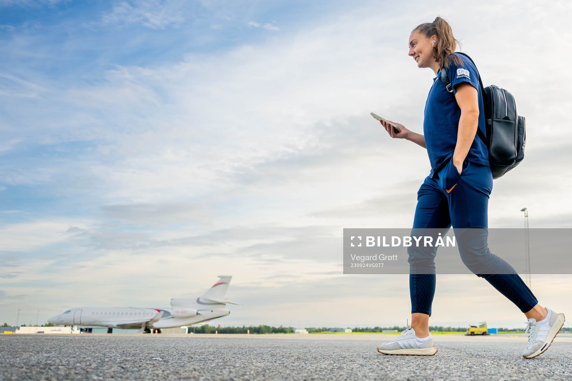 Vilde Bøe Risa of the Norwegian women's national football
