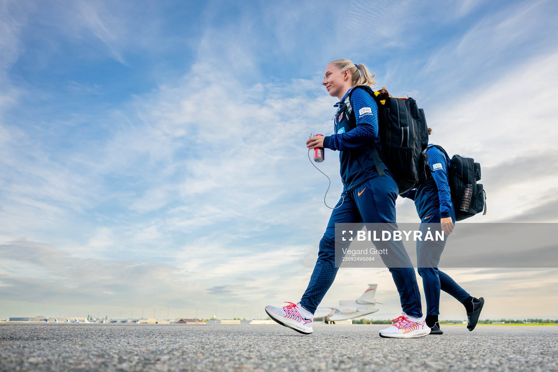 Thea Bjelde of the Norwegian women's national football team