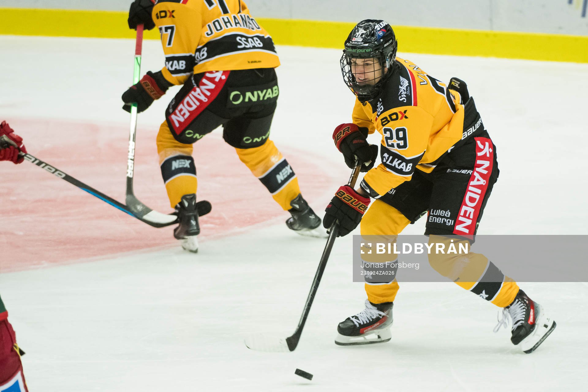 Luleås Emma Nordin och Linnea Johansson
