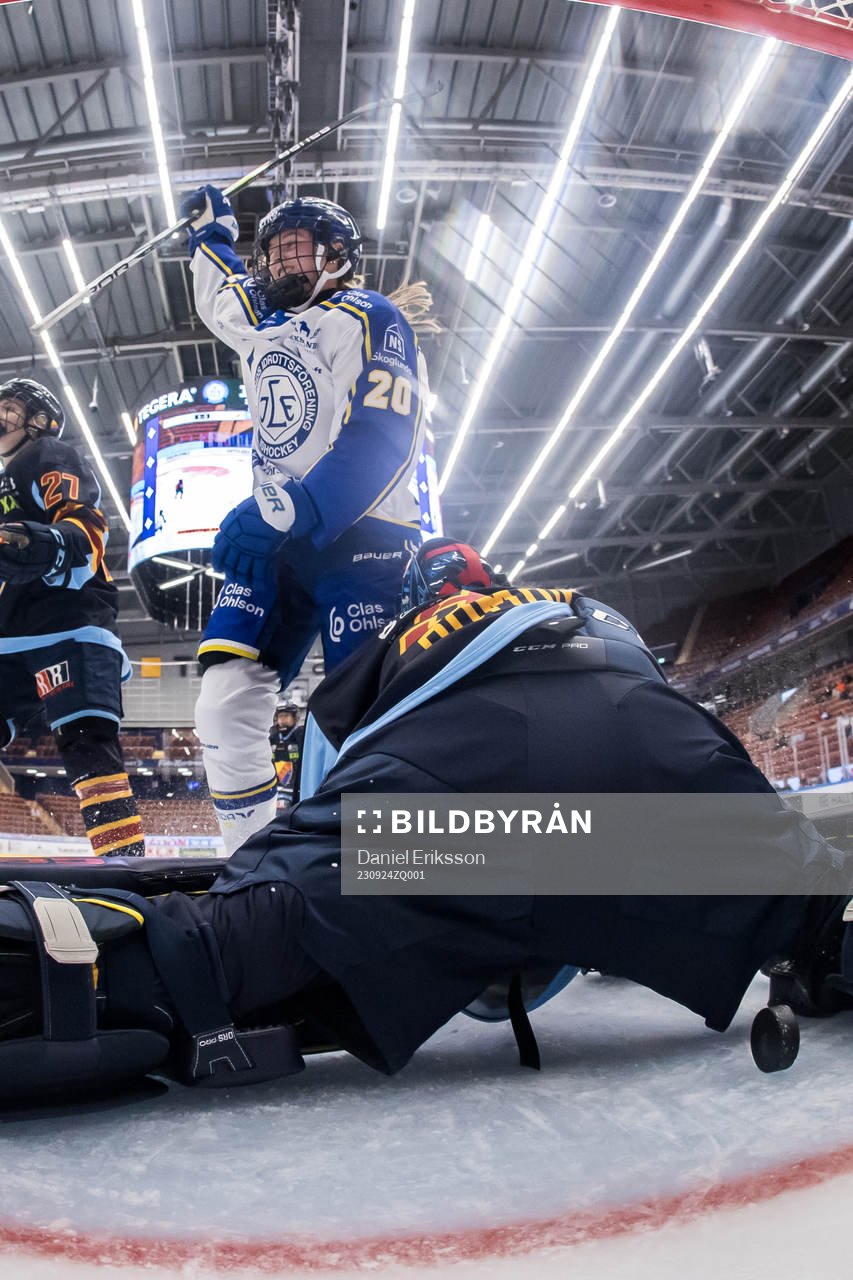 Leksands Tatum Amy jublar