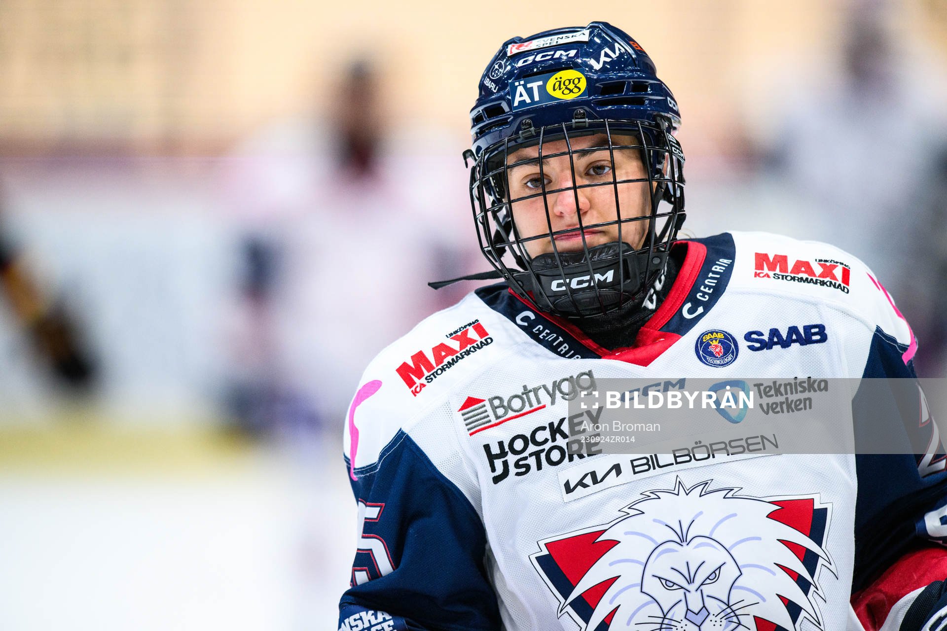 Linköpings Kristyna Patkova deppar