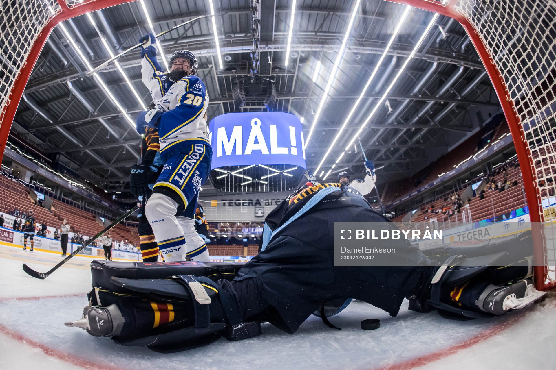 Leksands Tatum Amy jublar