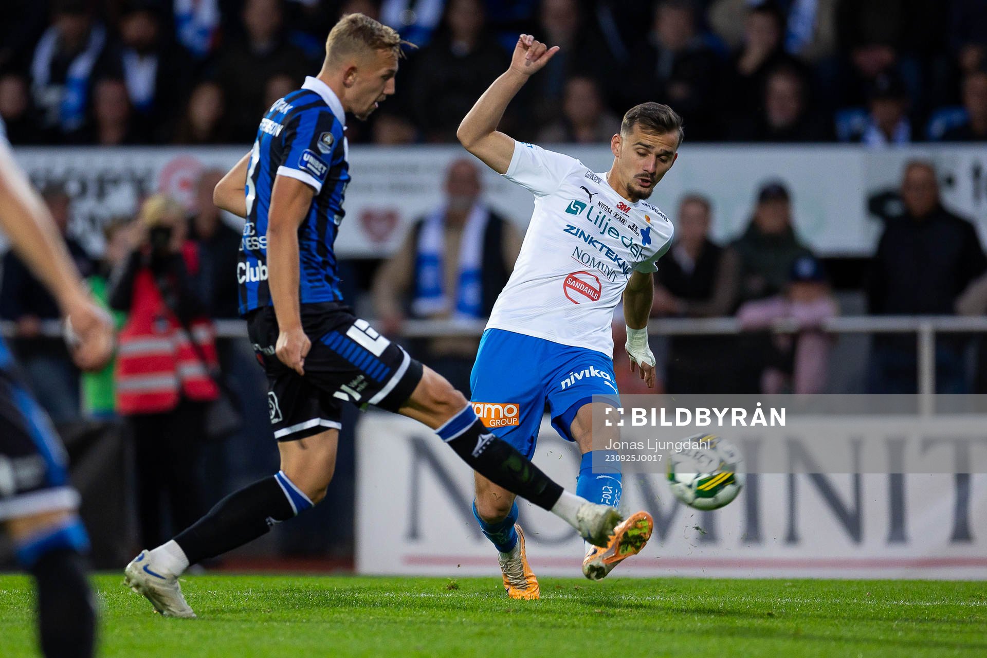Sirius Jakob Voelkerling Persson och Värnamos Ajdin