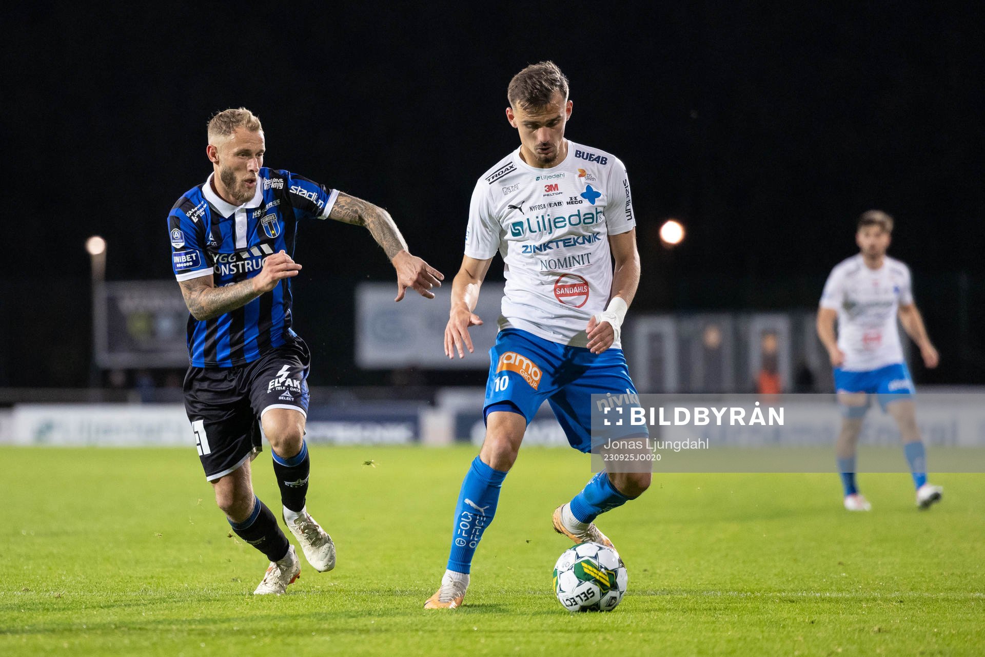 Sirius Joeri De Kamps och Värnamos Ajdin Zeljkovic