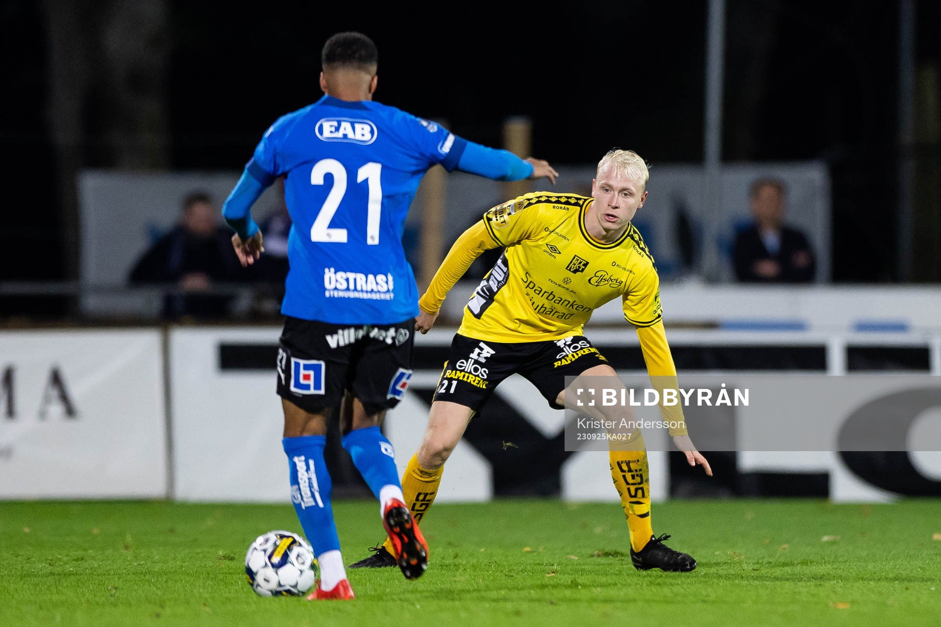 Halmstads Marcus Olsson och Elfsborgs André Boman