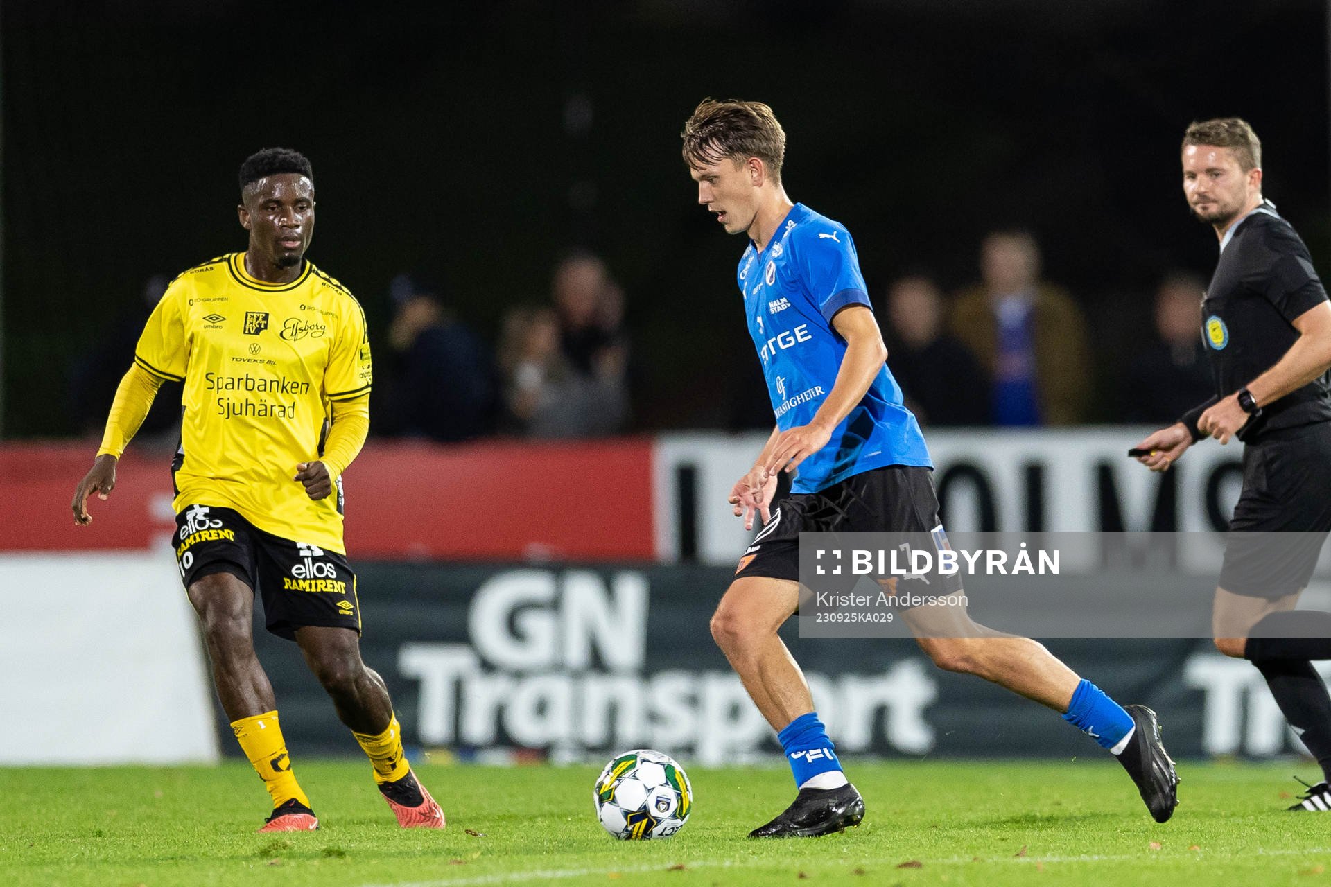 Elfsborgs Michael Baidoo och Halmstads Kazper Karlsson