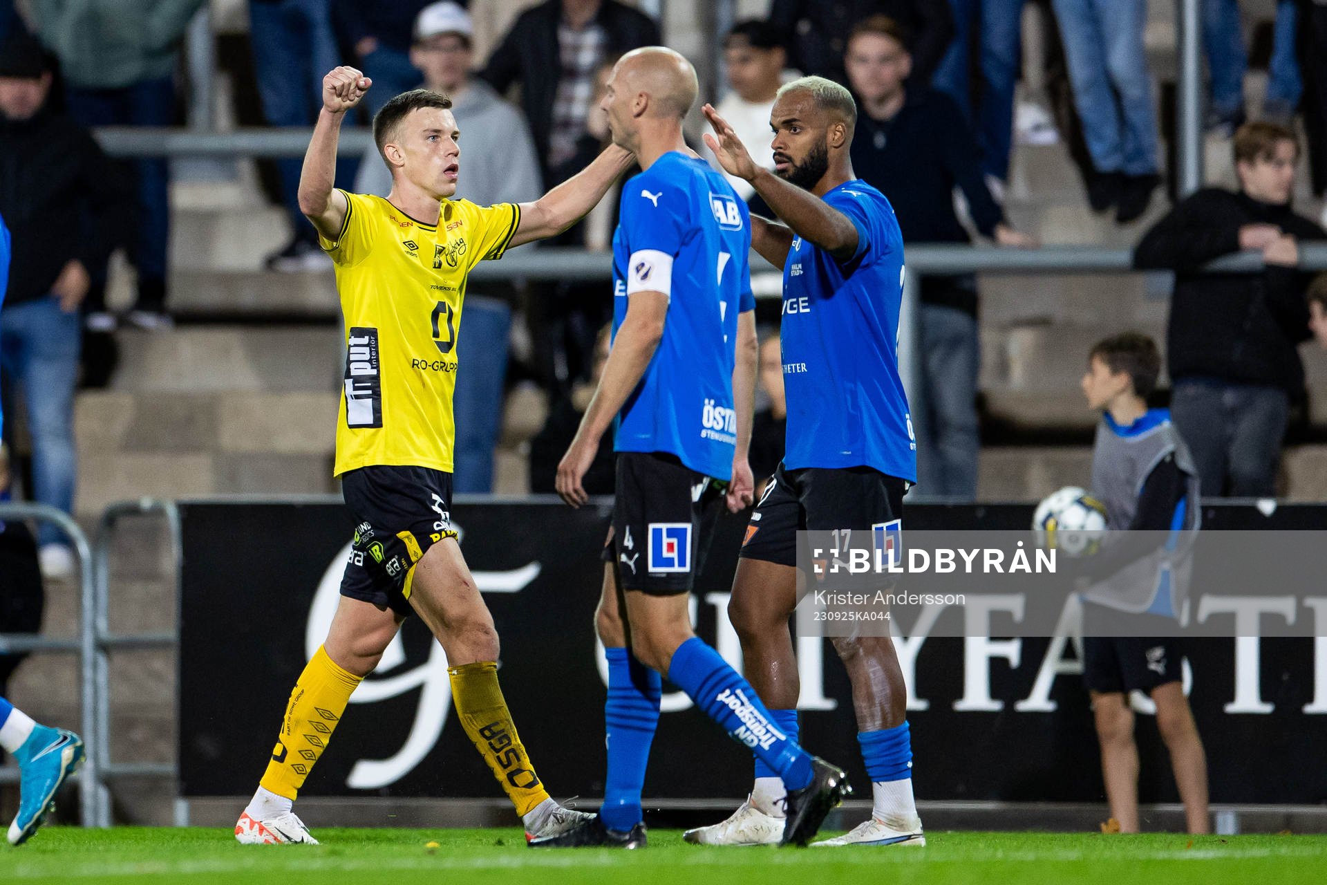 Elfsborgs Andri Fannar Baldursson jublar