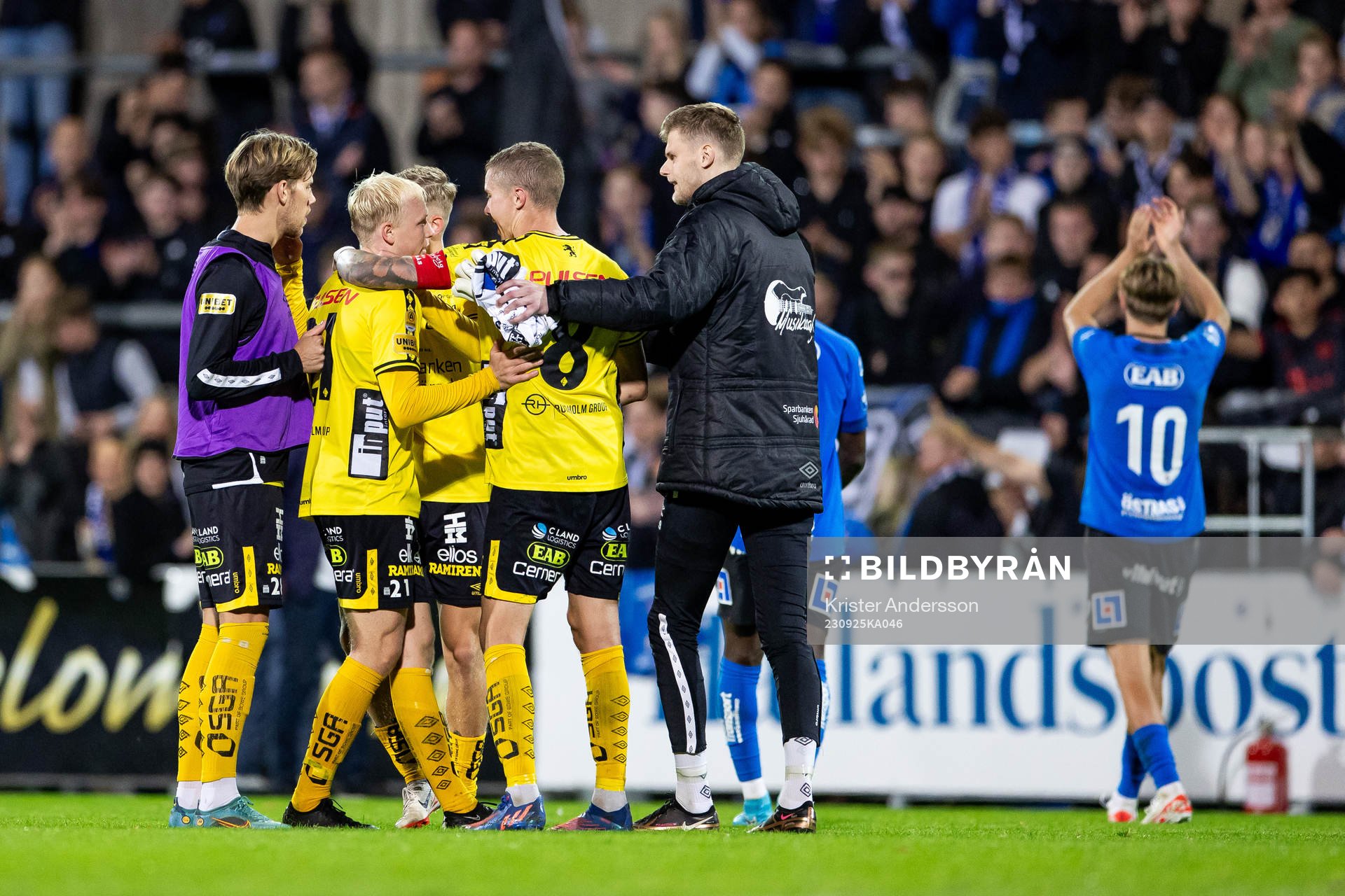 Elfsborgs spelare jublar