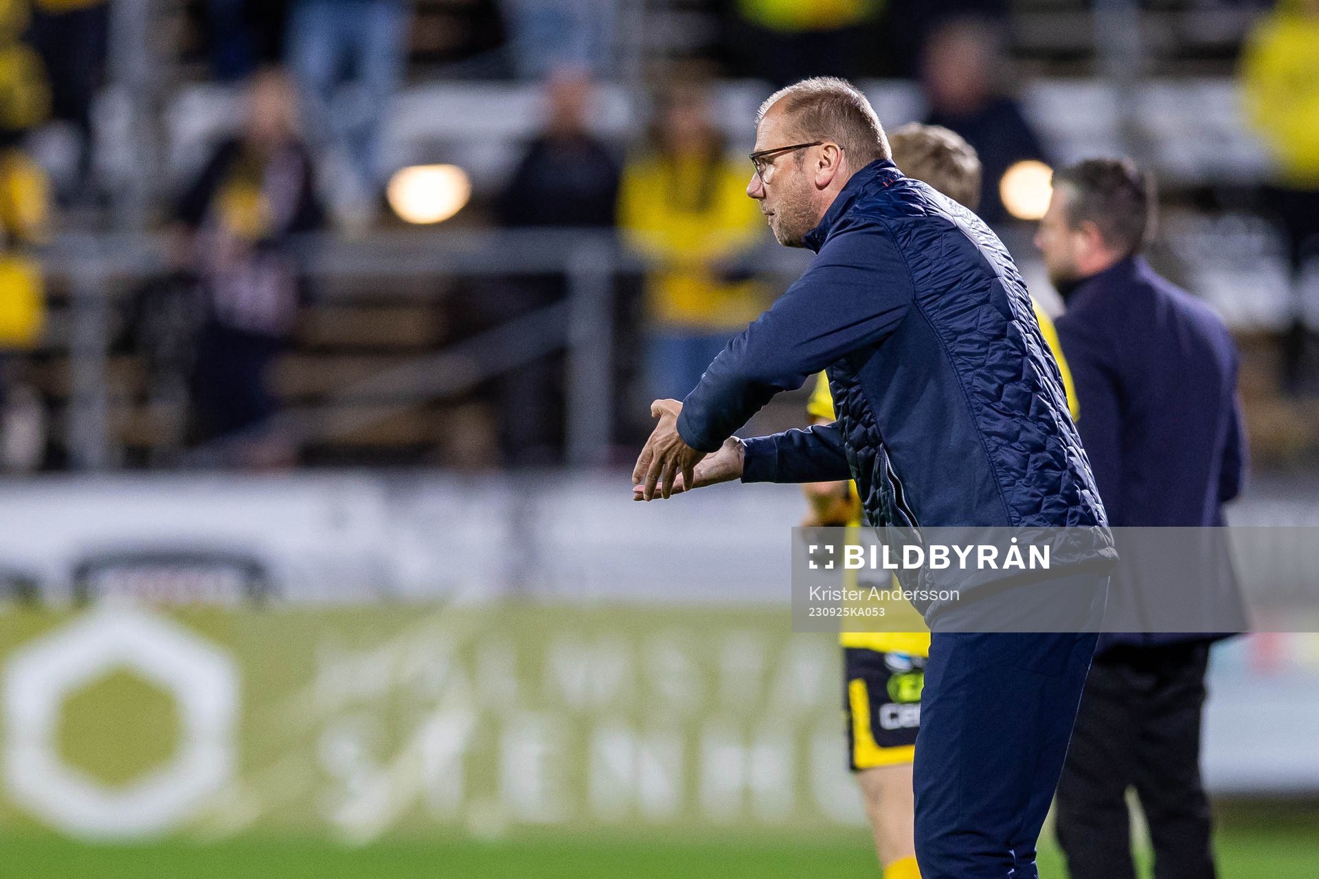 Halmstads tränare Magnus Haglund