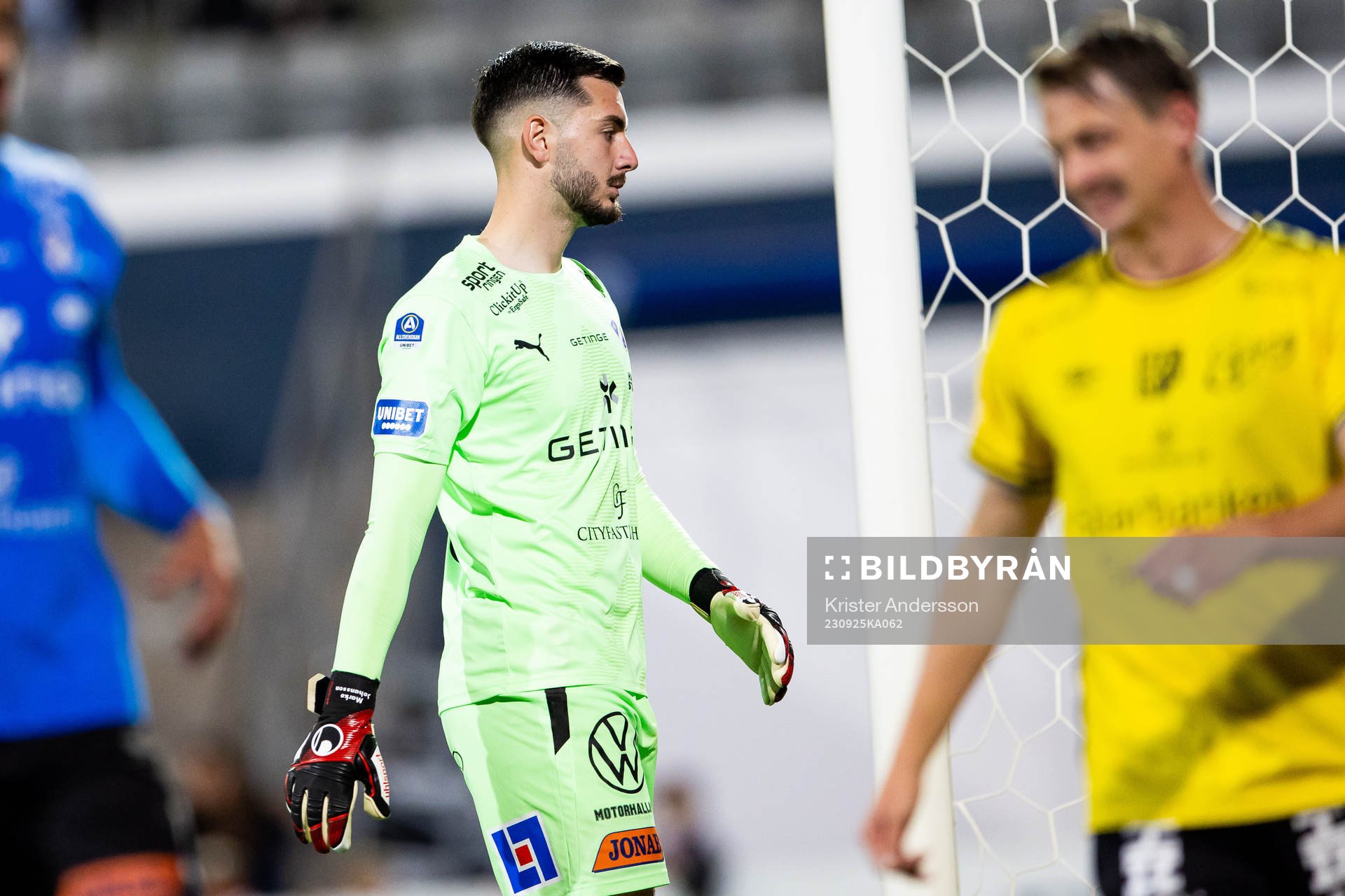 Halmstads målvakt Marko Johansson
