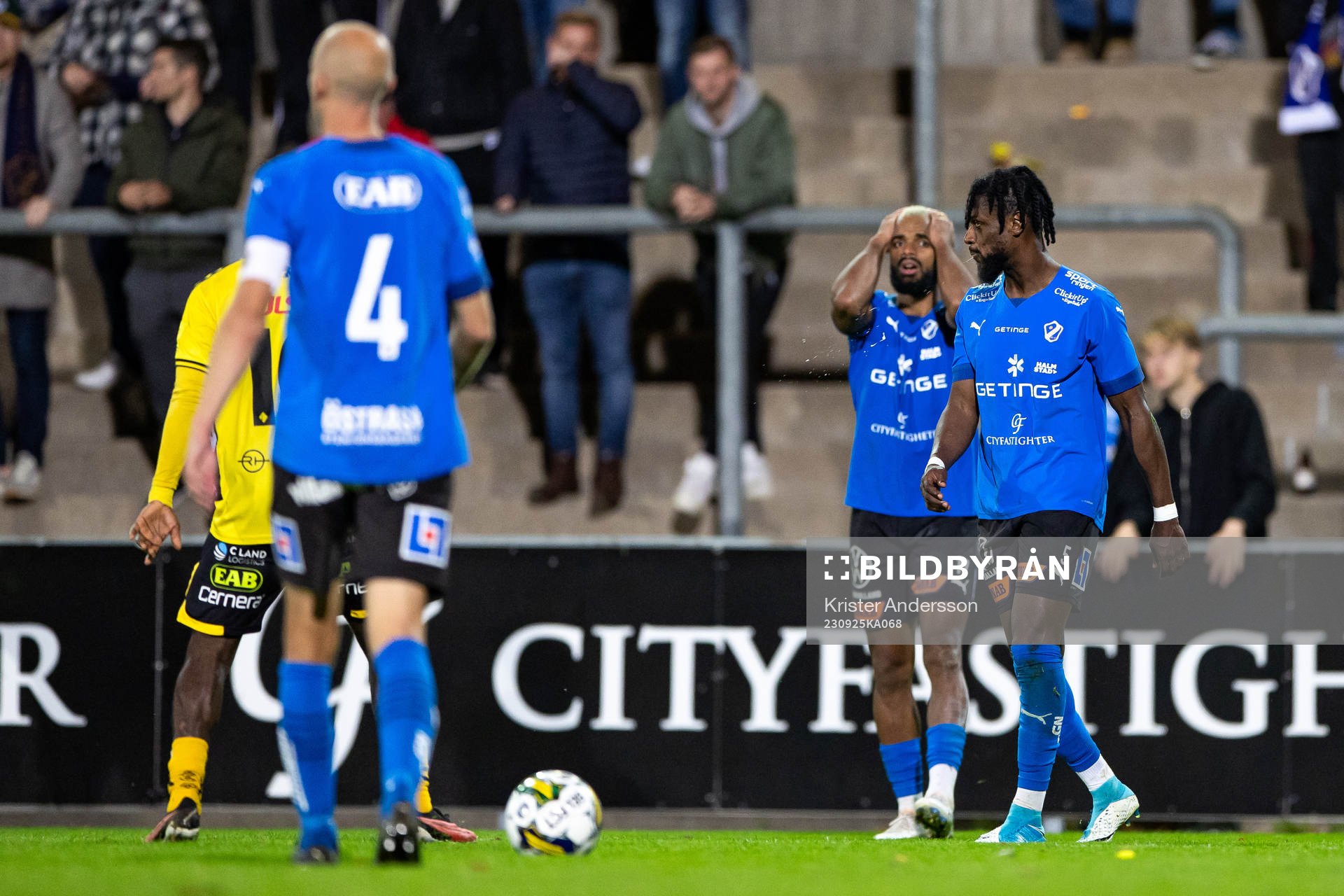 Halmstads Joseph Baffoe deppar