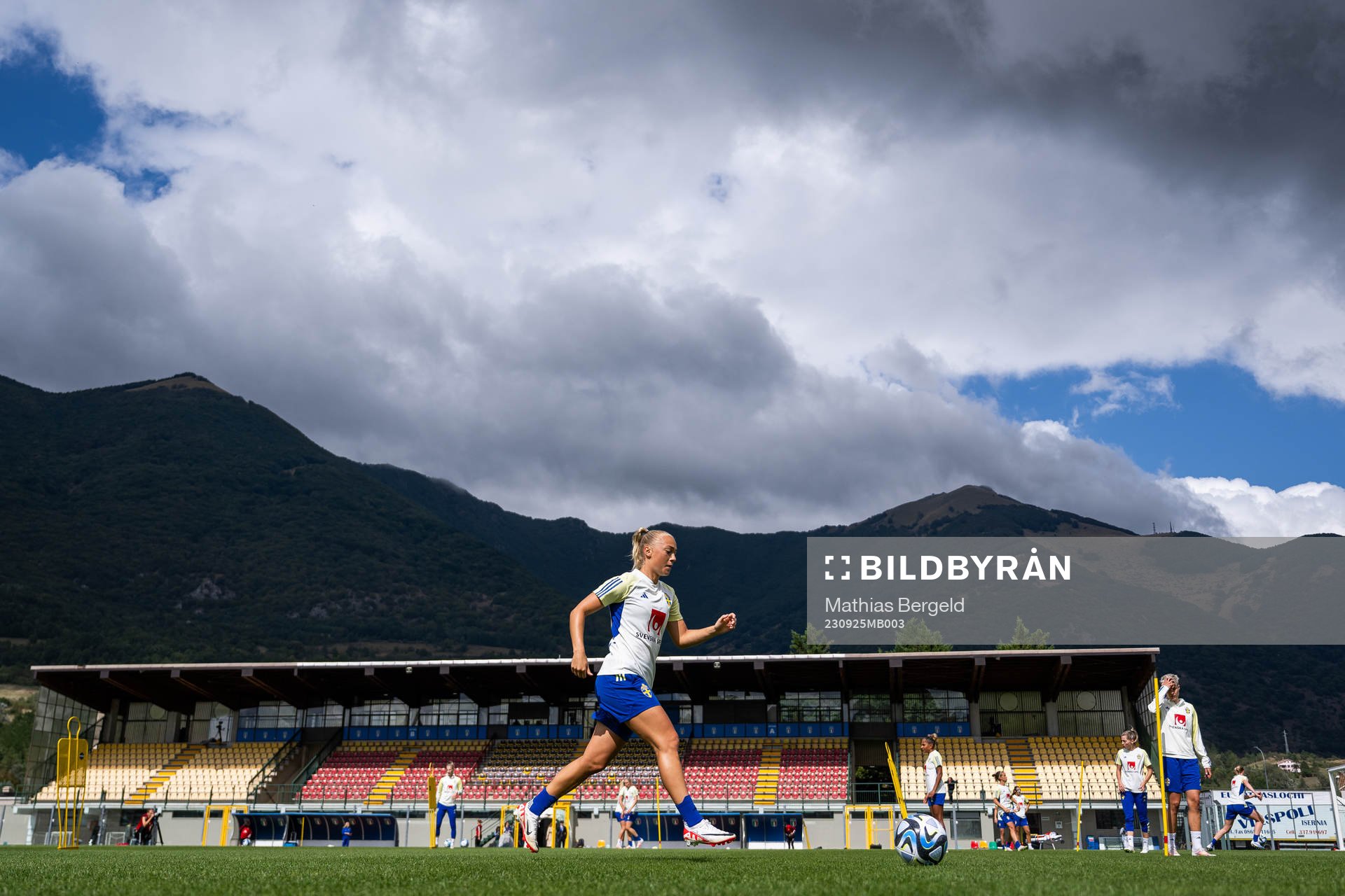 Hanna Bennison of the Swedish women's national football team