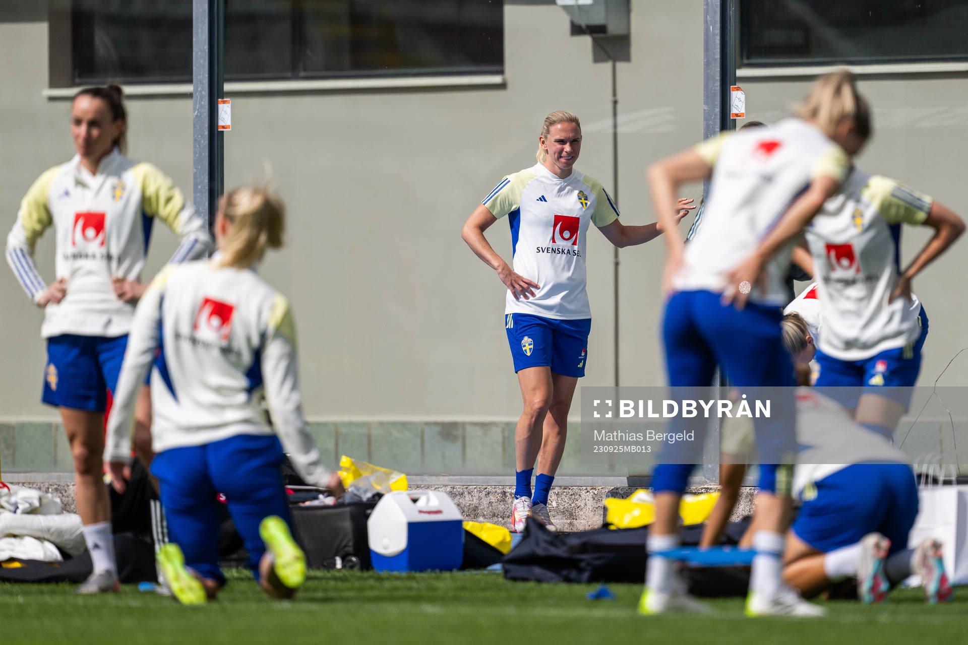 Jonna Andersson of the Swedish women's national football