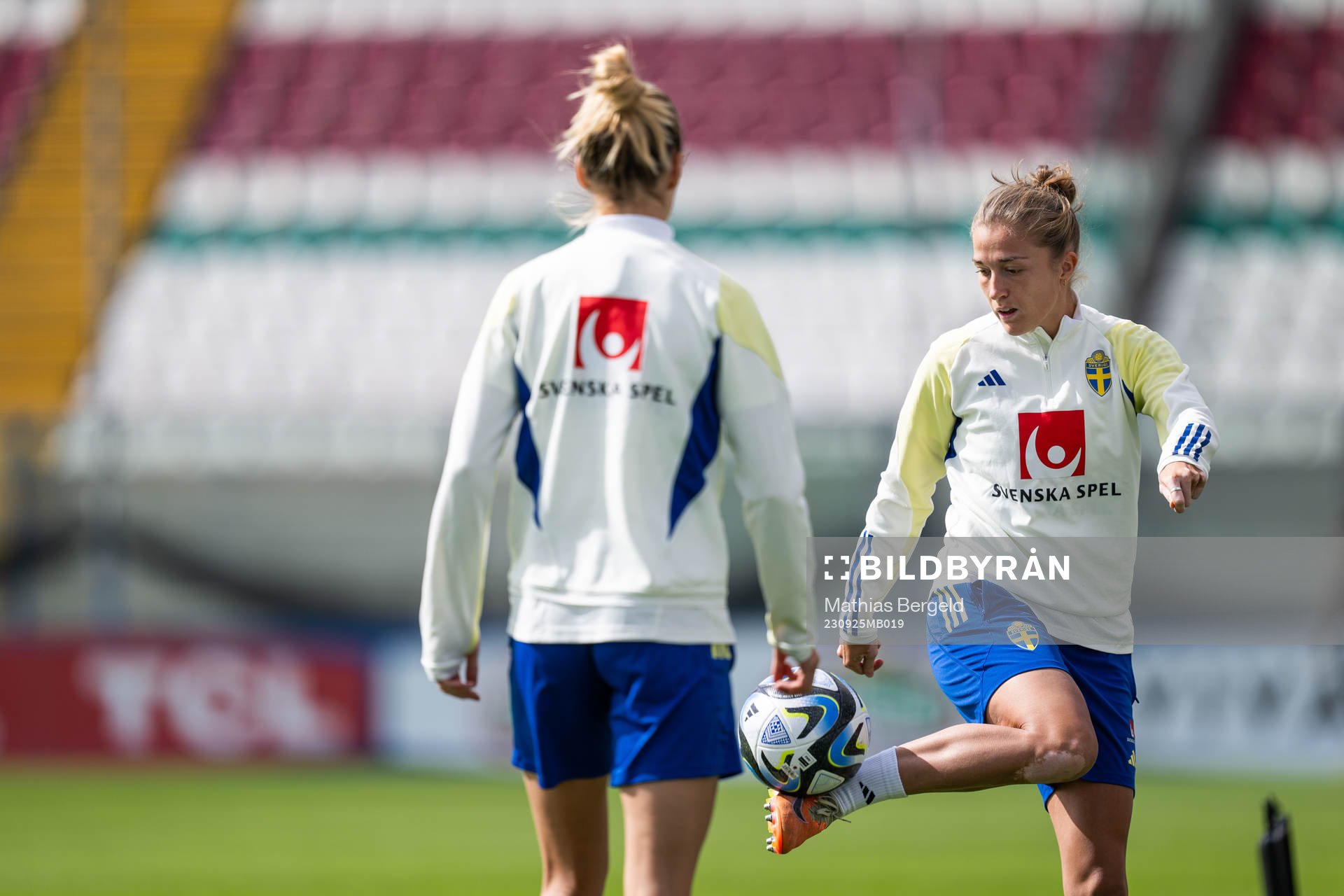 Filippa Angeldahl of the Swedish women's national football