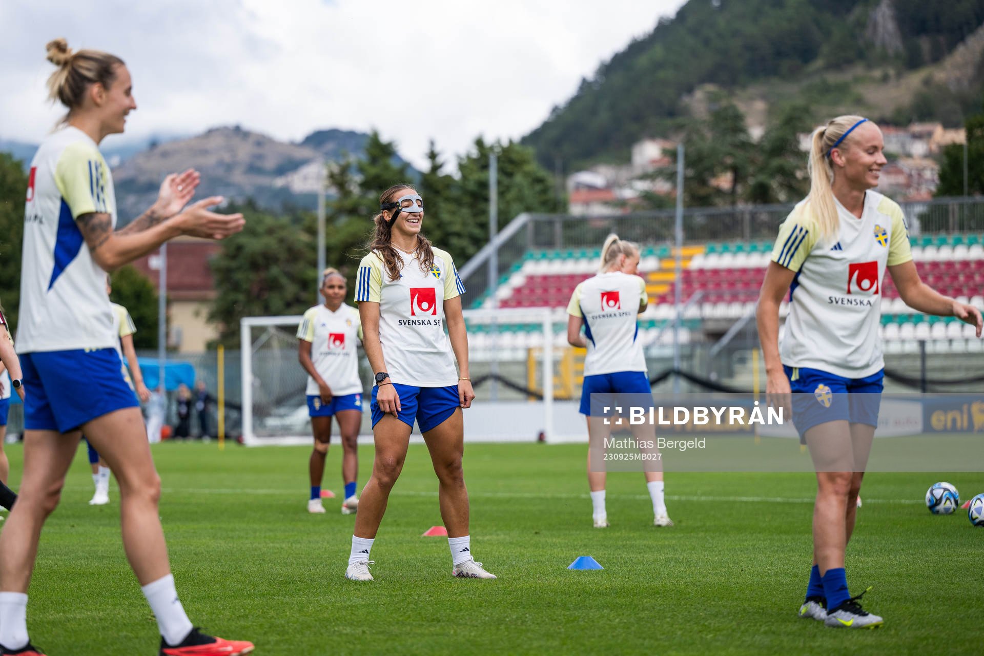 Rosa Kafaji of the Swedish women's national football team
