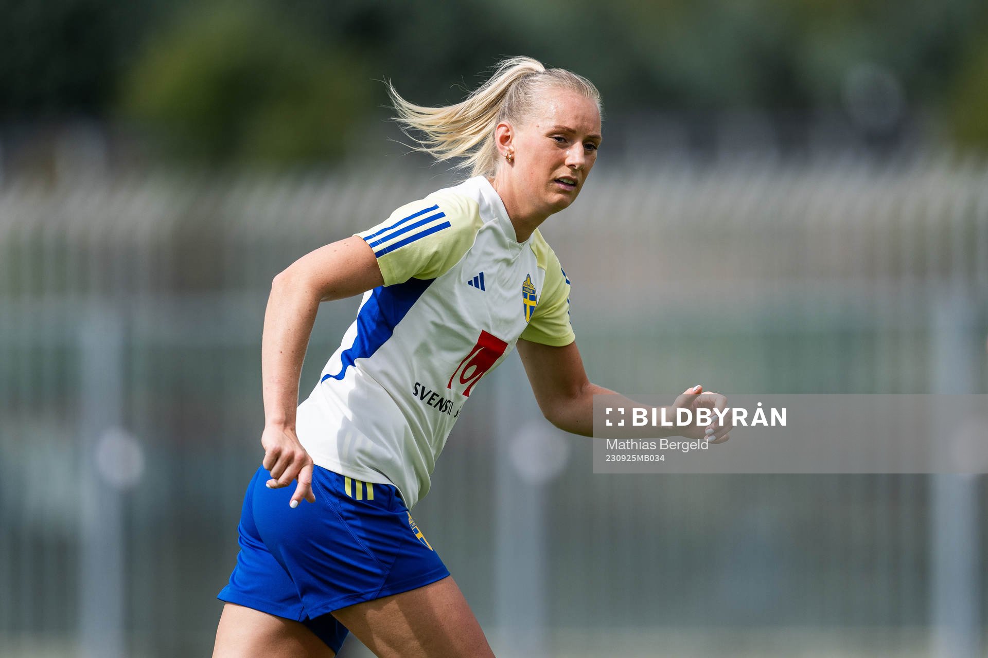Stina Blackstenius of the Swedish women's national football