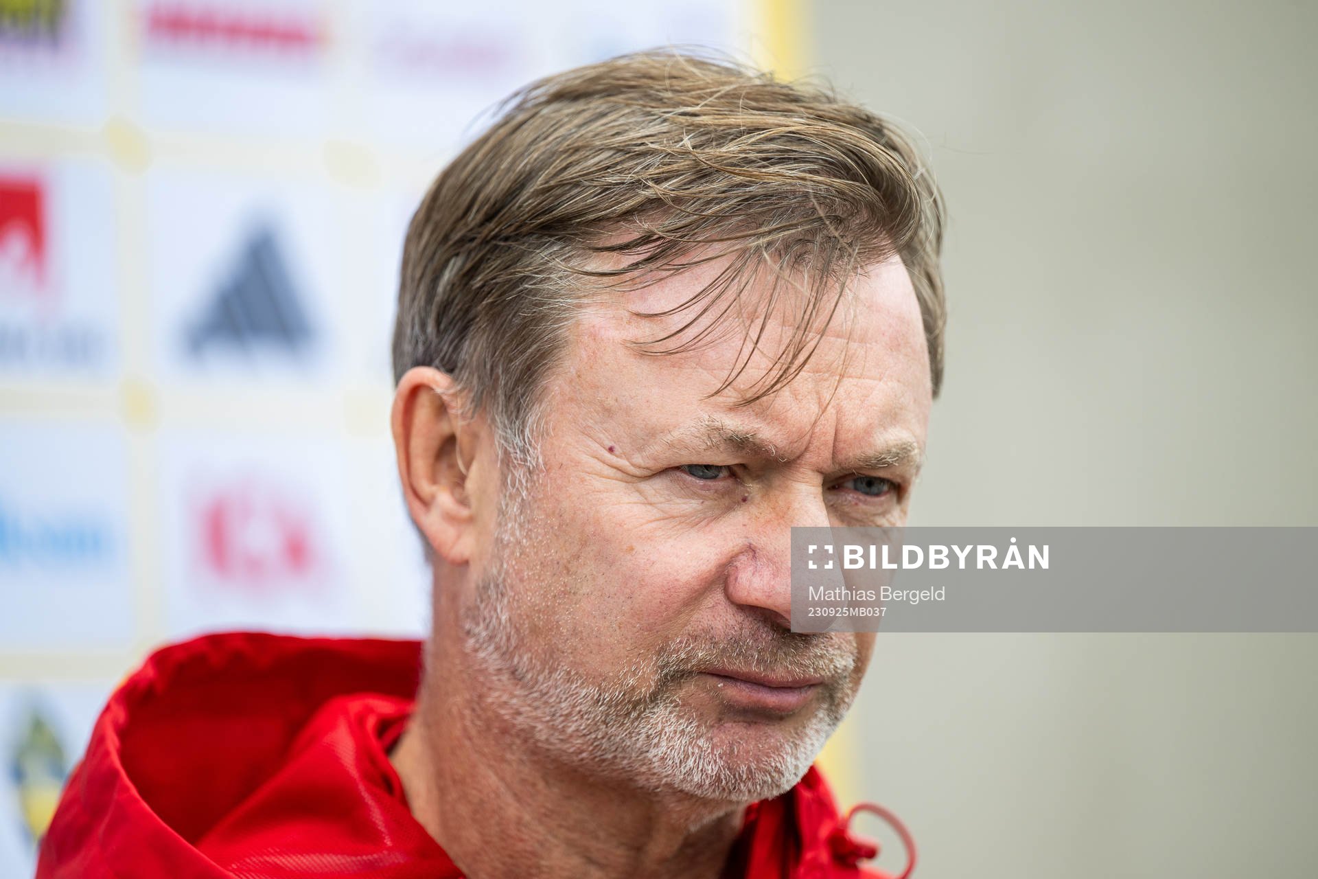 Head coach Peter Gerhardsson of the Swedish women's