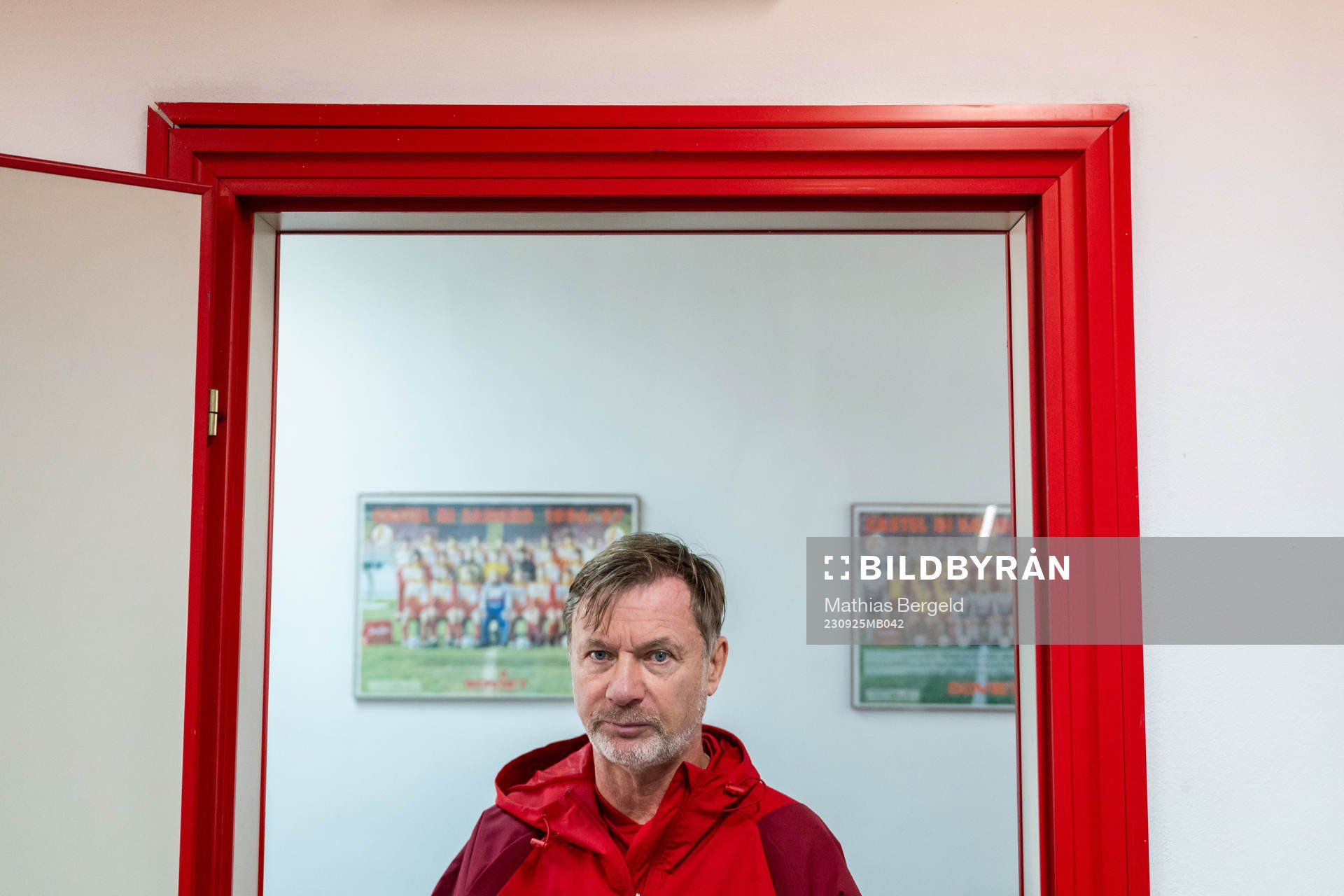 Head coach Peter Gerhardsson of the Swedish women's