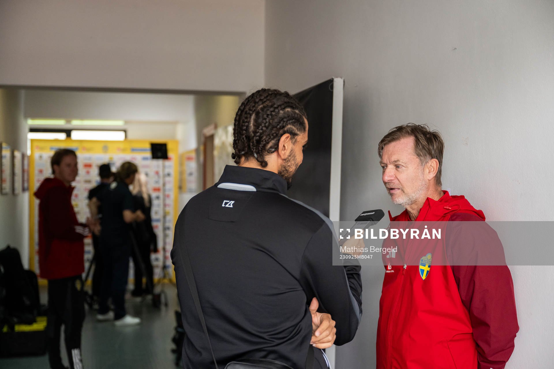 Head coach Peter Gerhardsson of the Swedish women's